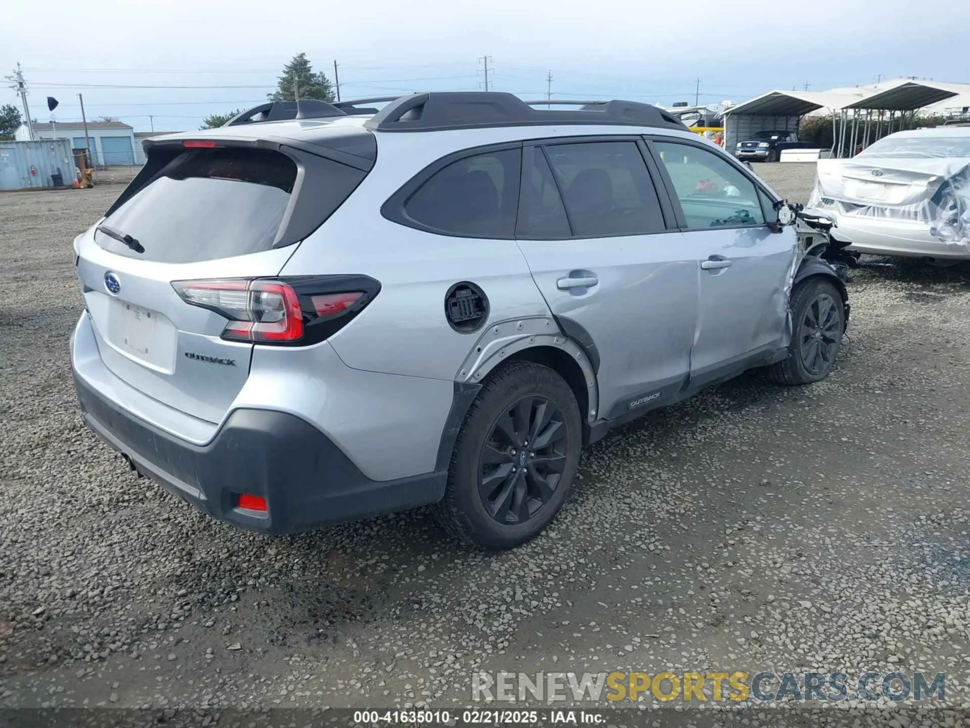 4 fotografías del automóvil dañado 4S4BTAJC3P3131071 SUBARU OUTBACK 2023