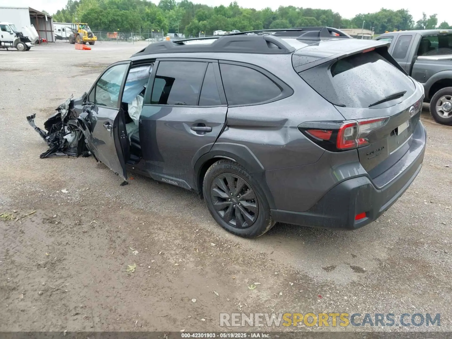 3 fotografías del automóvil dañado 4S4BTALC1P3119434 SUBARU OUTBACK 2023