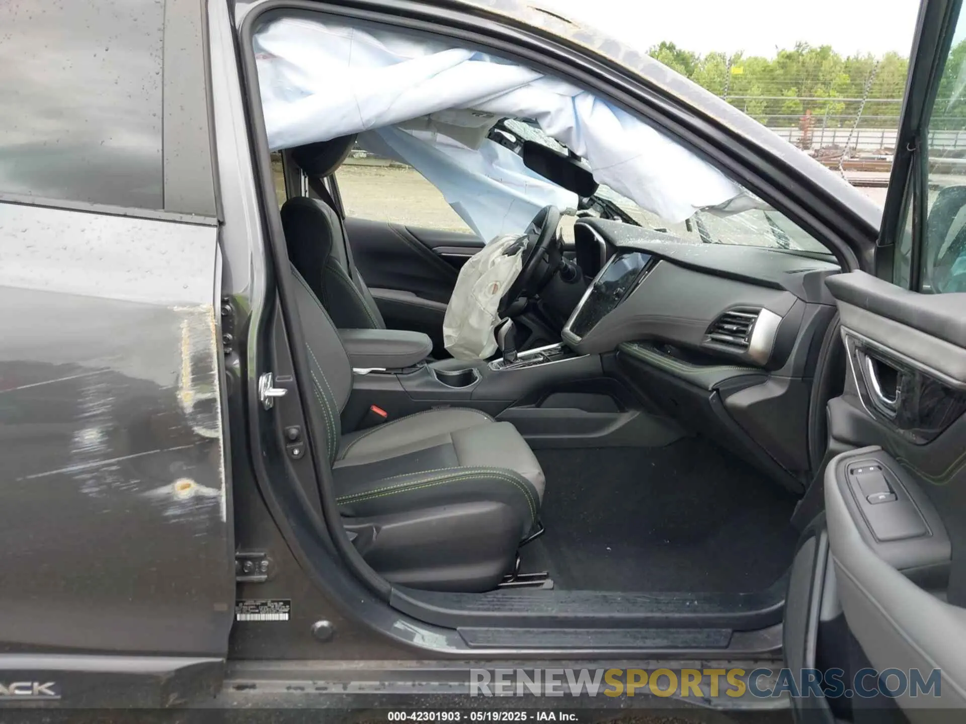 5 fotografías del automóvil dañado 4S4BTALC1P3119434 SUBARU OUTBACK 2023