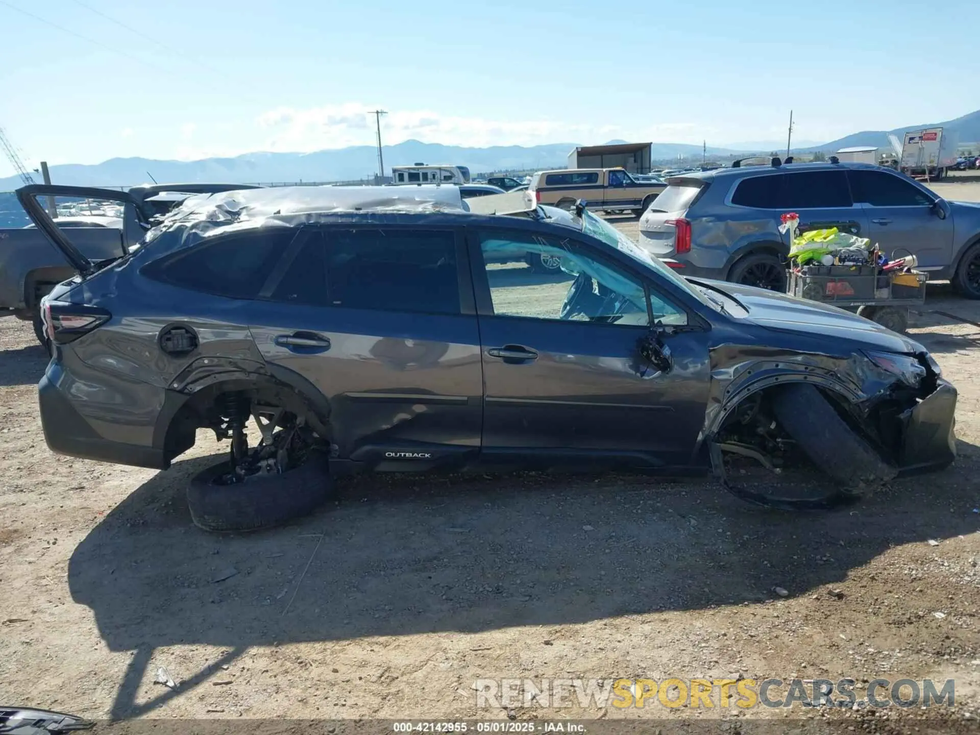 14 fotografías del automóvil dañado 4S4BTALC2P3157724 SUBARU OUTBACK 2023