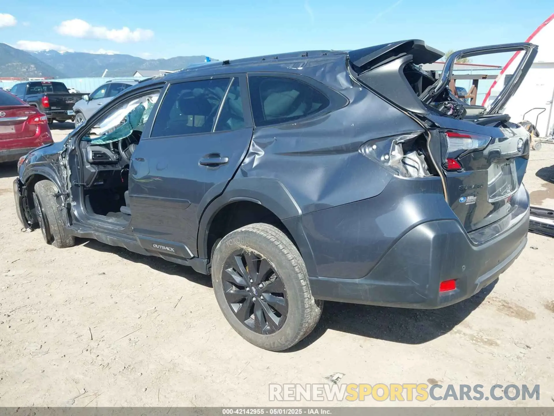 3 fotografías del automóvil dañado 4S4BTALC2P3157724 SUBARU OUTBACK 2023