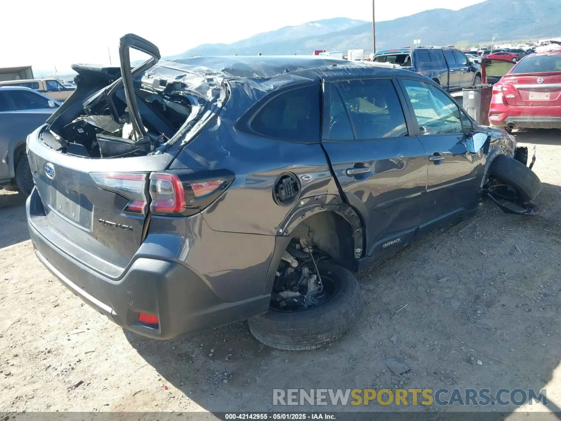 4 fotografías del automóvil dañado 4S4BTALC2P3157724 SUBARU OUTBACK 2023
