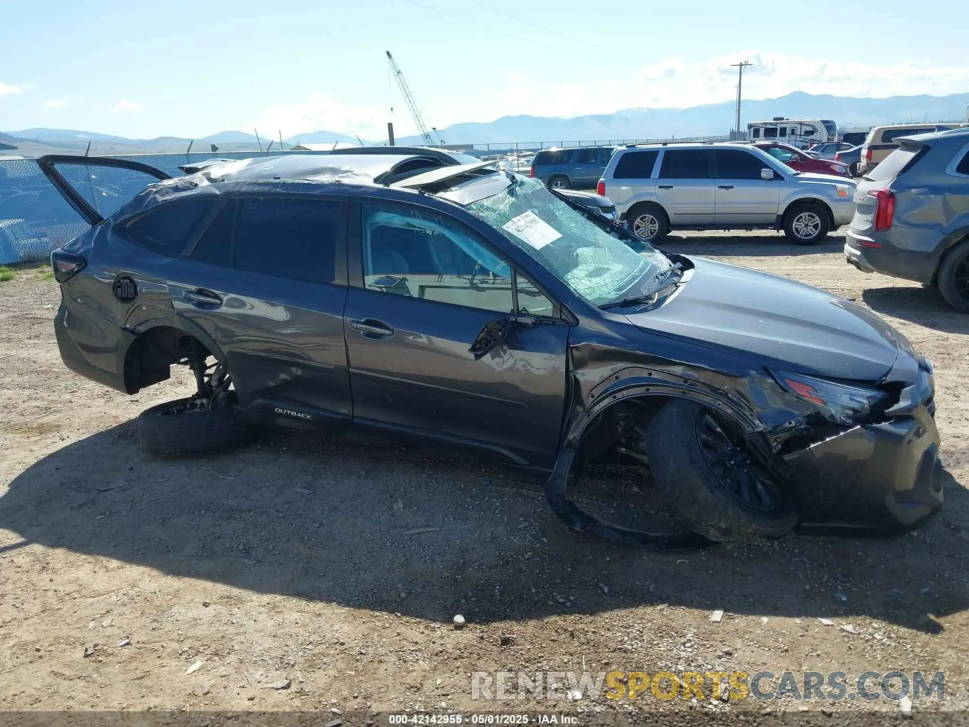 6 fotografías del automóvil dañado 4S4BTALC2P3157724 SUBARU OUTBACK 2023