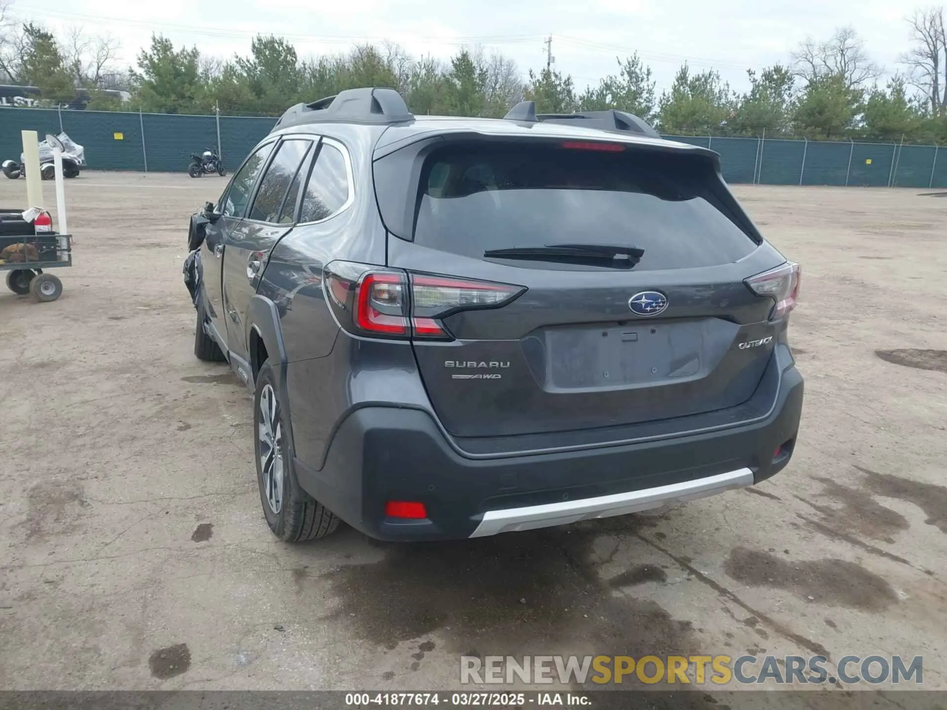 3 fotografías del automóvil dañado 4S4BTANC0P3138912 SUBARU OUTBACK 2023