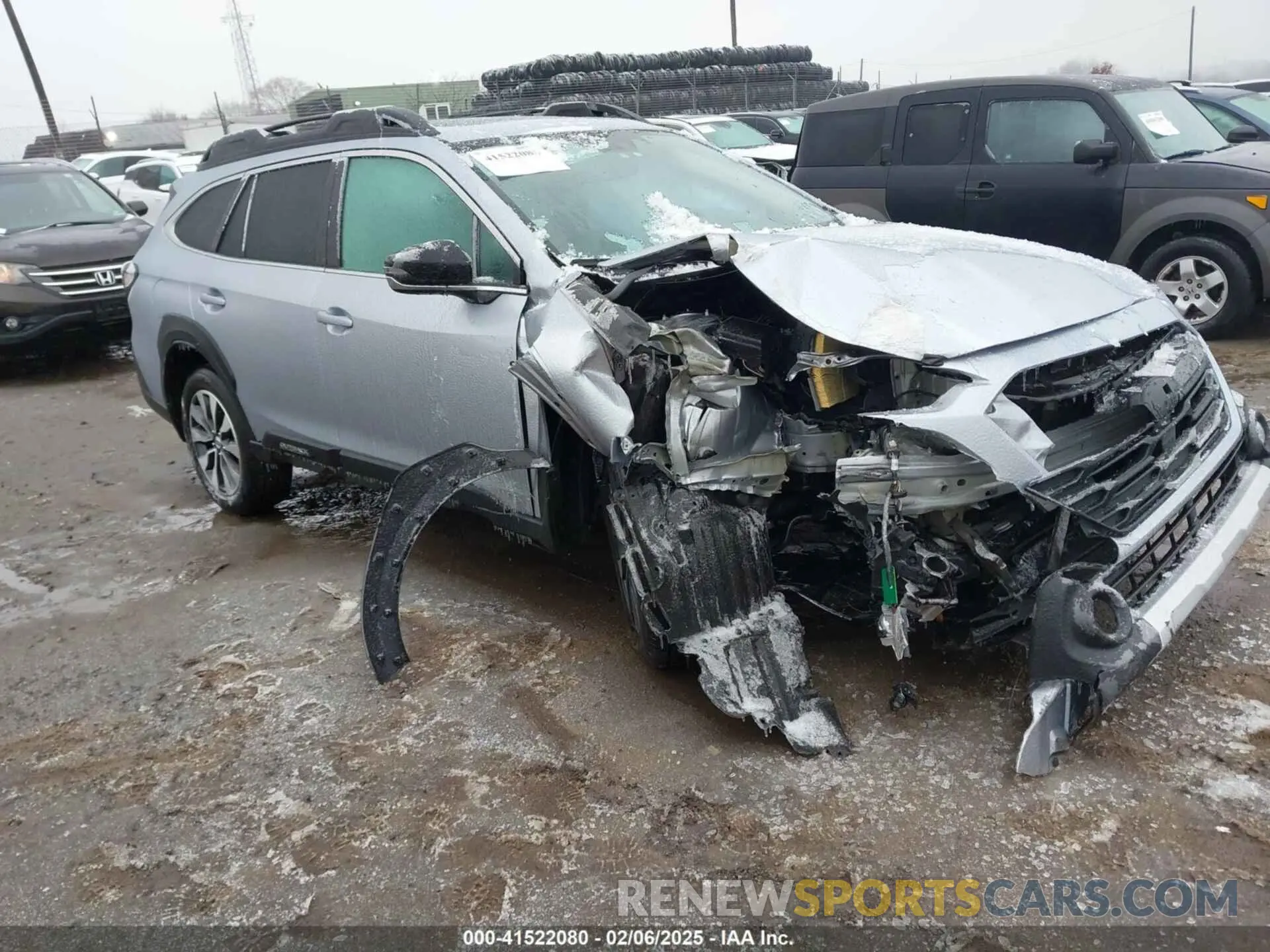 1 fotografías del automóvil dañado 4S4BTANC2P3108083 SUBARU OUTBACK 2023