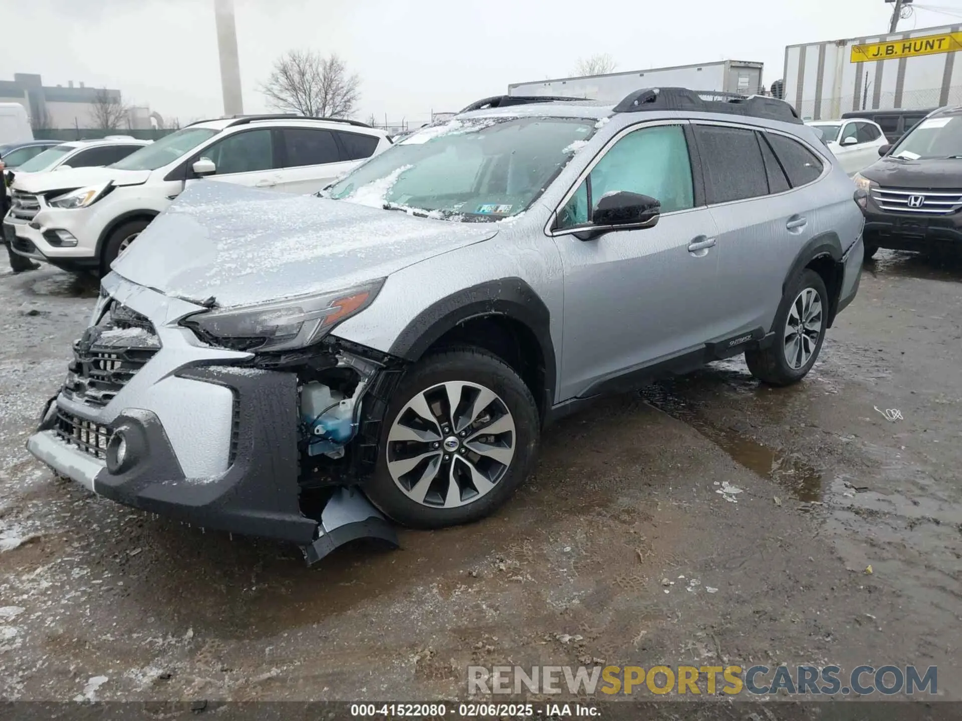 2 fotografías del automóvil dañado 4S4BTANC2P3108083 SUBARU OUTBACK 2023
