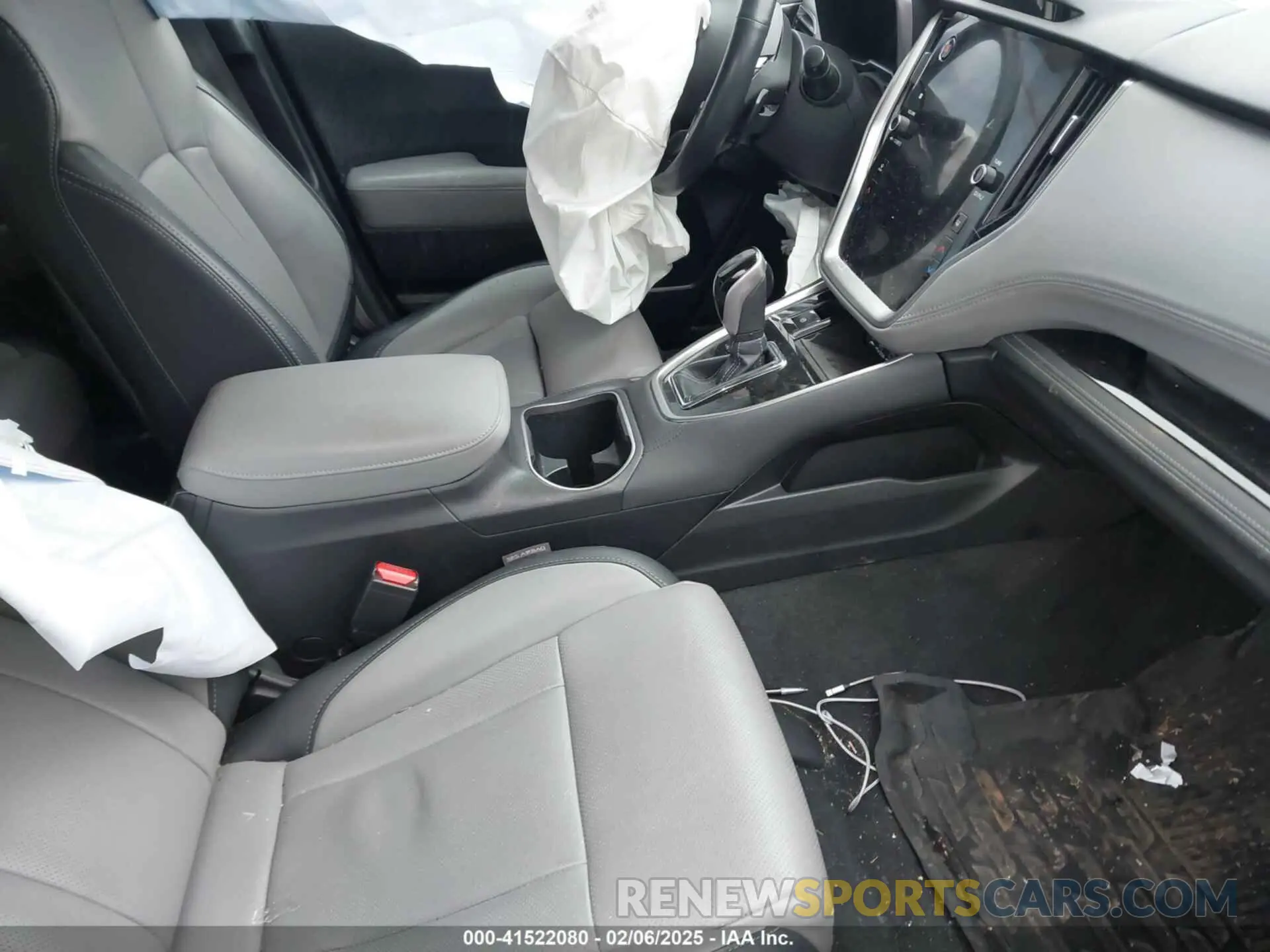 5 fotografías del automóvil dañado 4S4BTANC2P3108083 SUBARU OUTBACK 2023