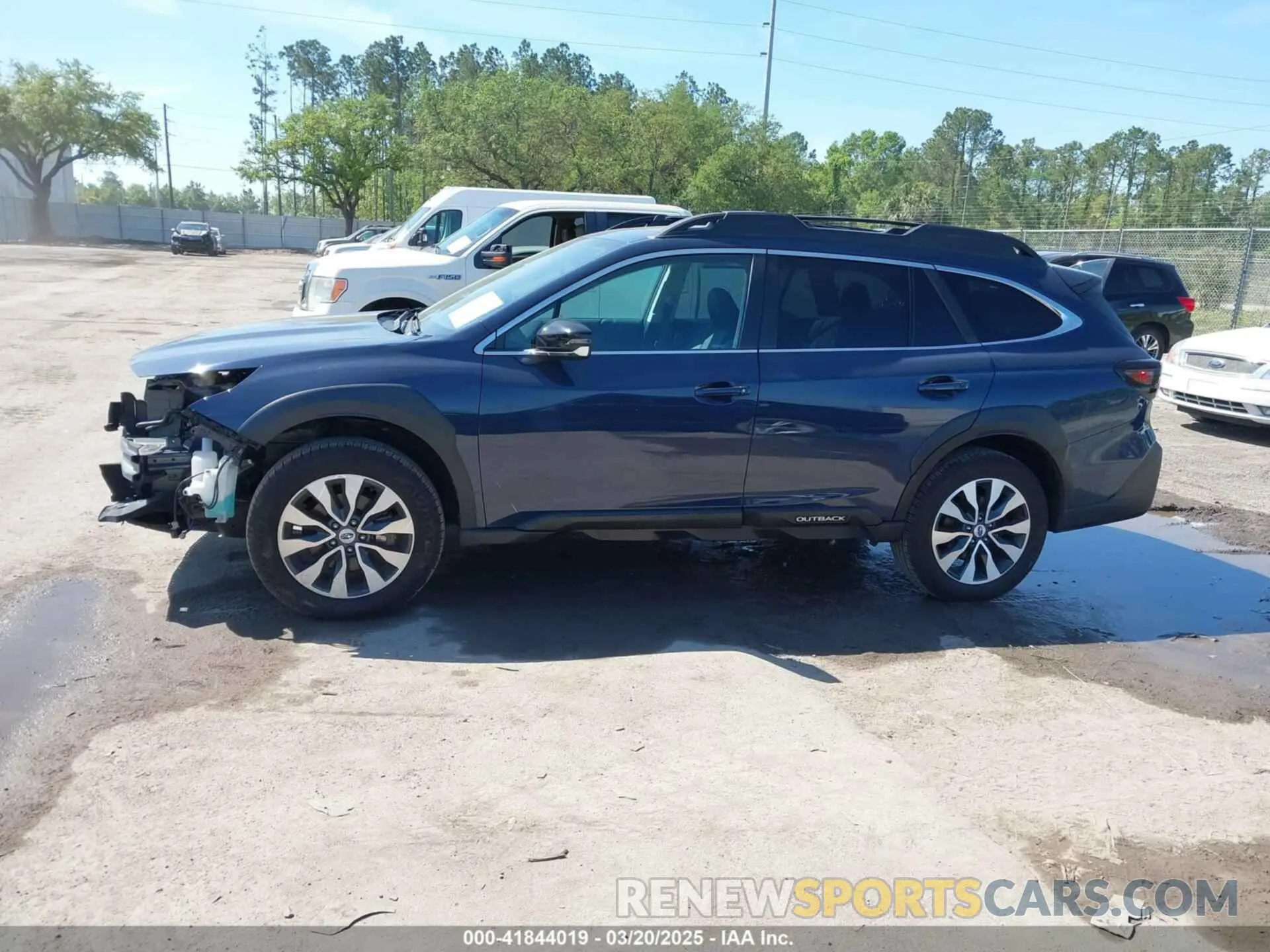 14 fotografías del automóvil dañado 4S4BTANC2P3198500 SUBARU OUTBACK 2023