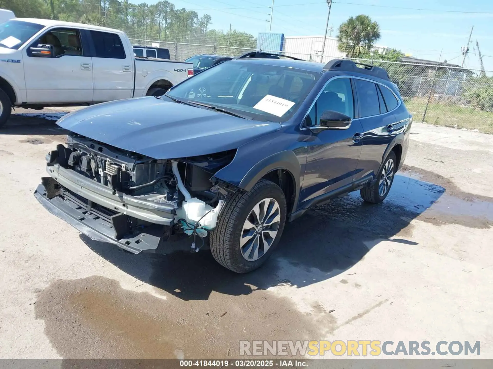 2 fotografías del automóvil dañado 4S4BTANC2P3198500 SUBARU OUTBACK 2023