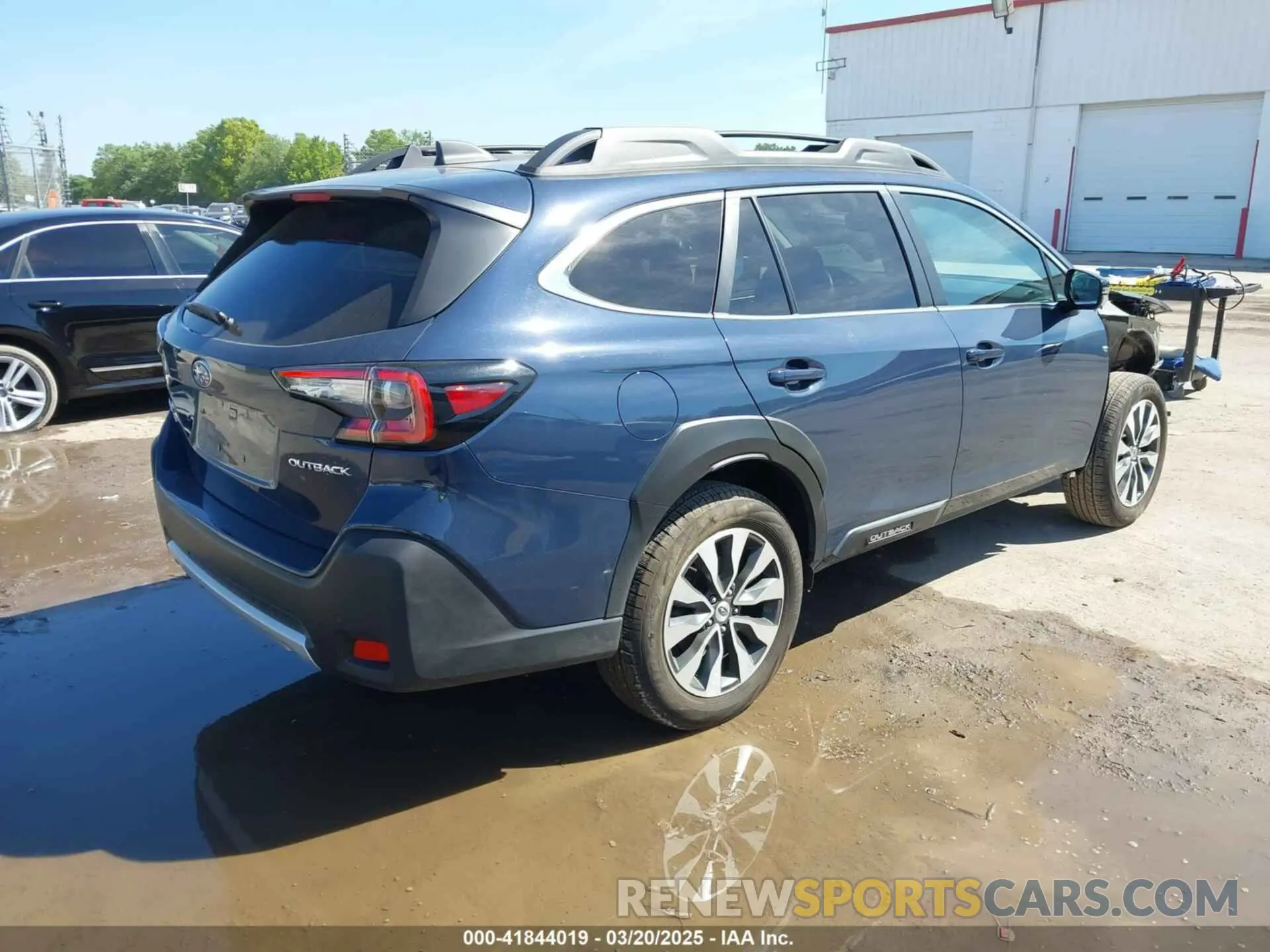 4 fotografías del automóvil dañado 4S4BTANC2P3198500 SUBARU OUTBACK 2023