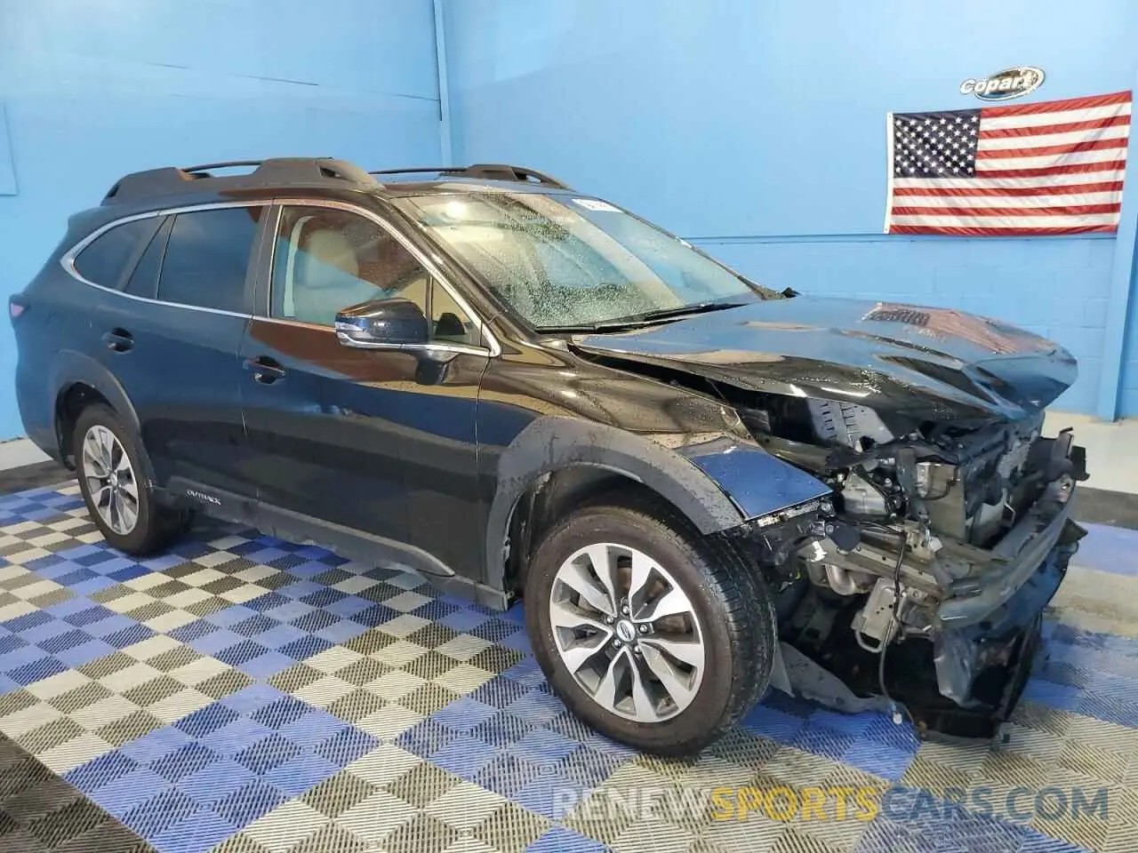 4 fotografías del automóvil dañado 4S4BTANC5P3127517 SUBARU OUTBACK 2023