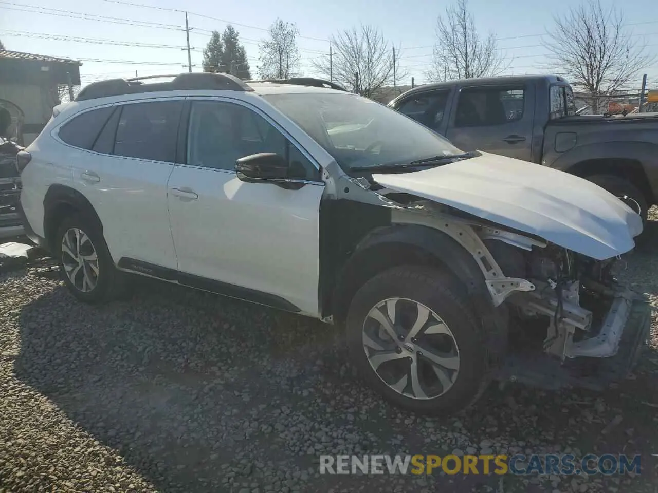 4 fotografías del automóvil dañado 4S4BTANC6P3160770 SUBARU OUTBACK 2023