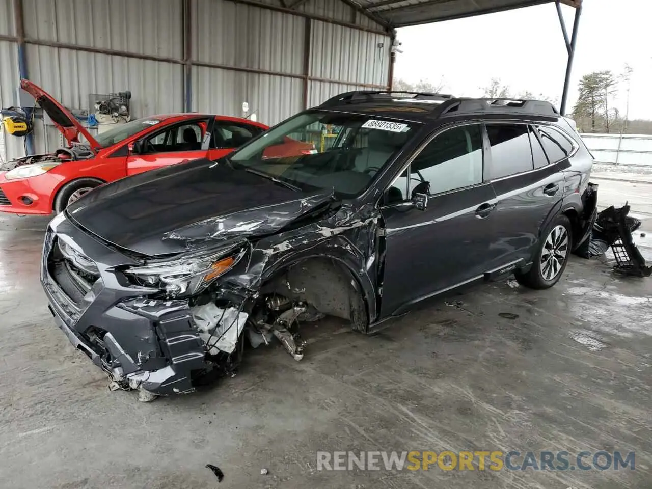 1 fotografías del automóvil dañado 4S4BTANC6P3202631 SUBARU OUTBACK 2023