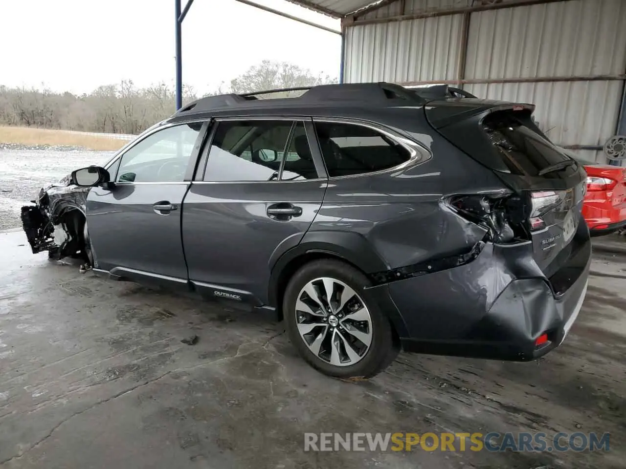 2 fotografías del automóvil dañado 4S4BTANC6P3202631 SUBARU OUTBACK 2023