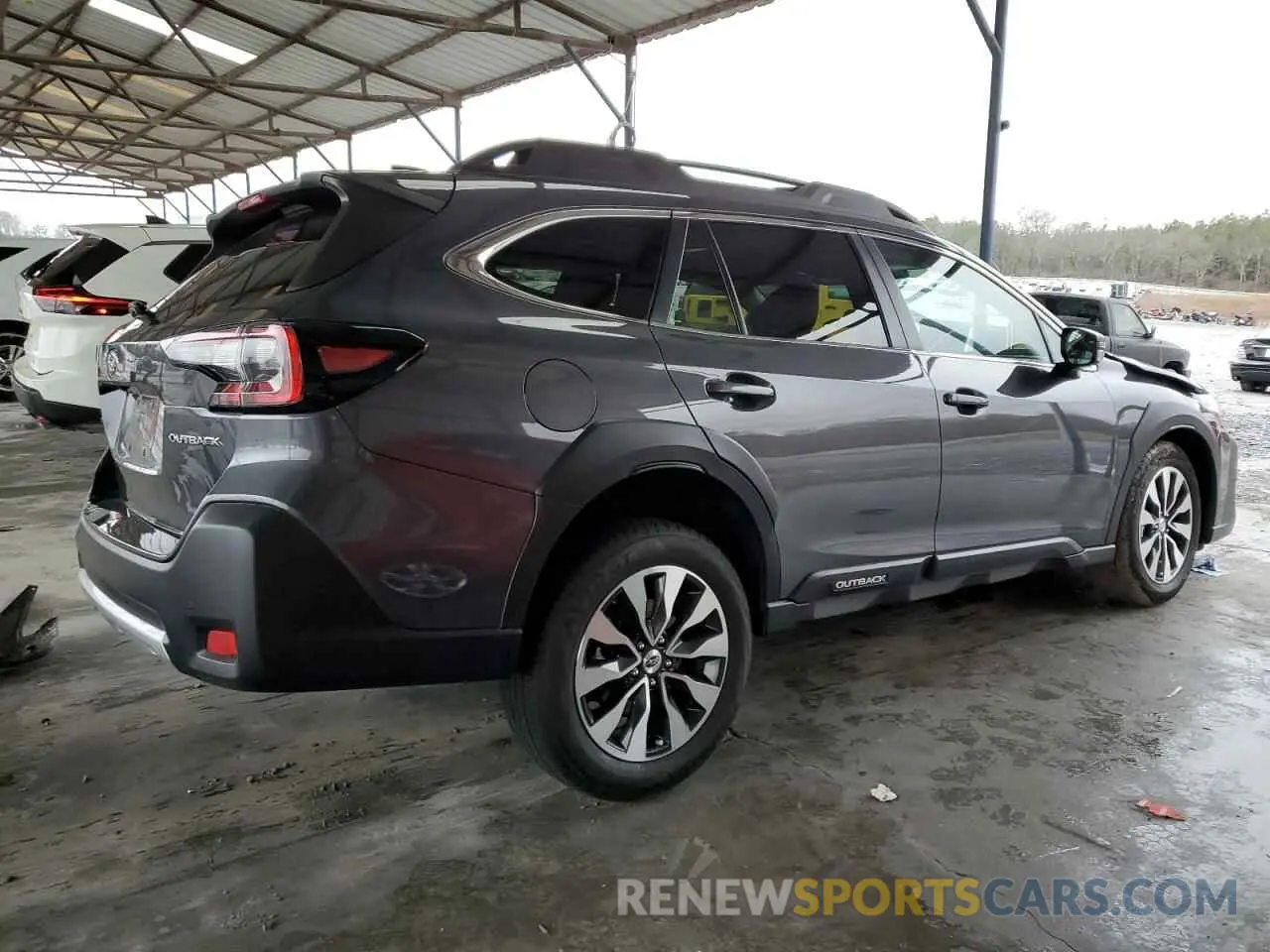 3 fotografías del automóvil dañado 4S4BTANC6P3202631 SUBARU OUTBACK 2023