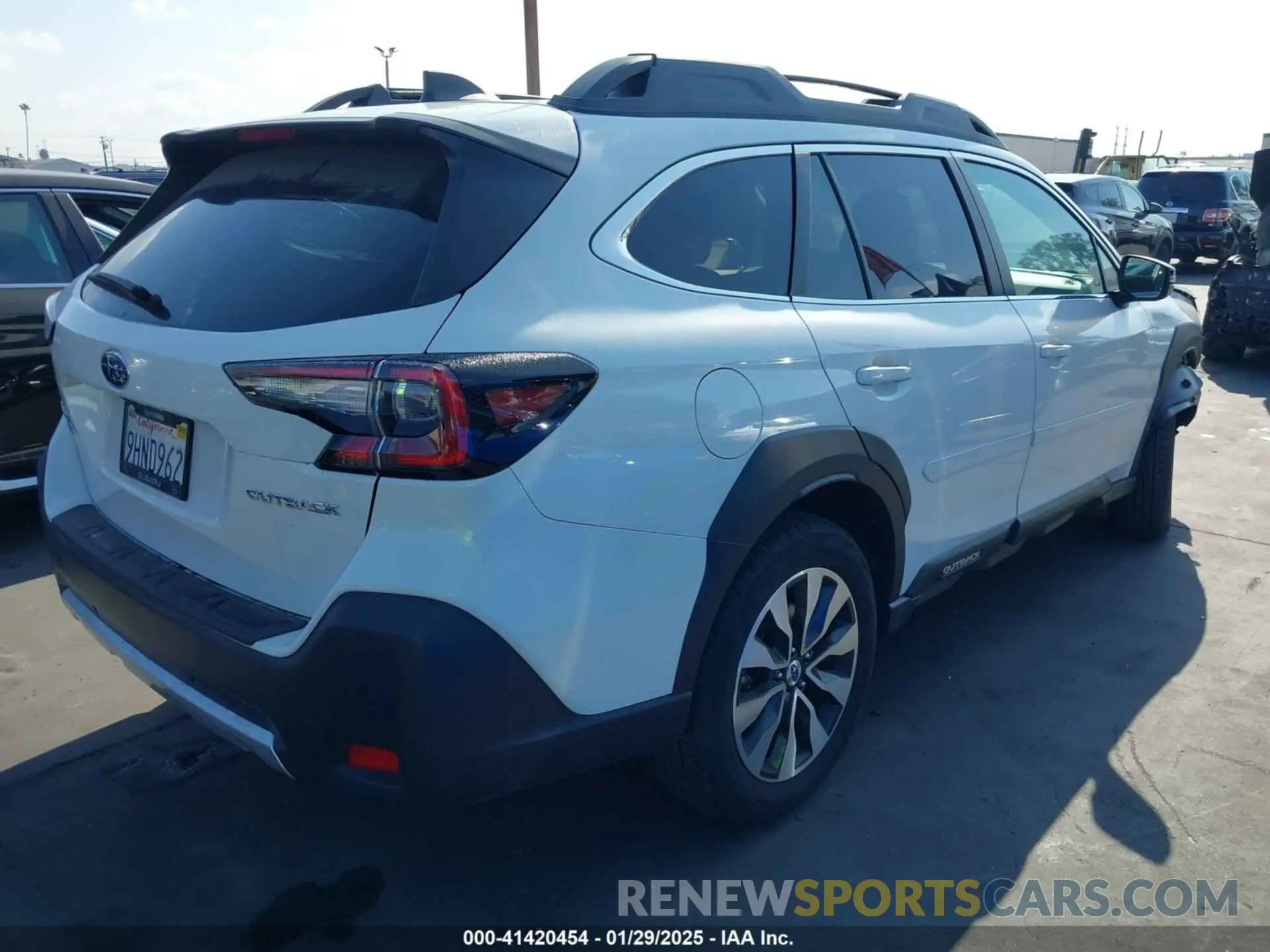 4 fotografías del automóvil dañado 4S4BTANC8P3224971 SUBARU OUTBACK 2023