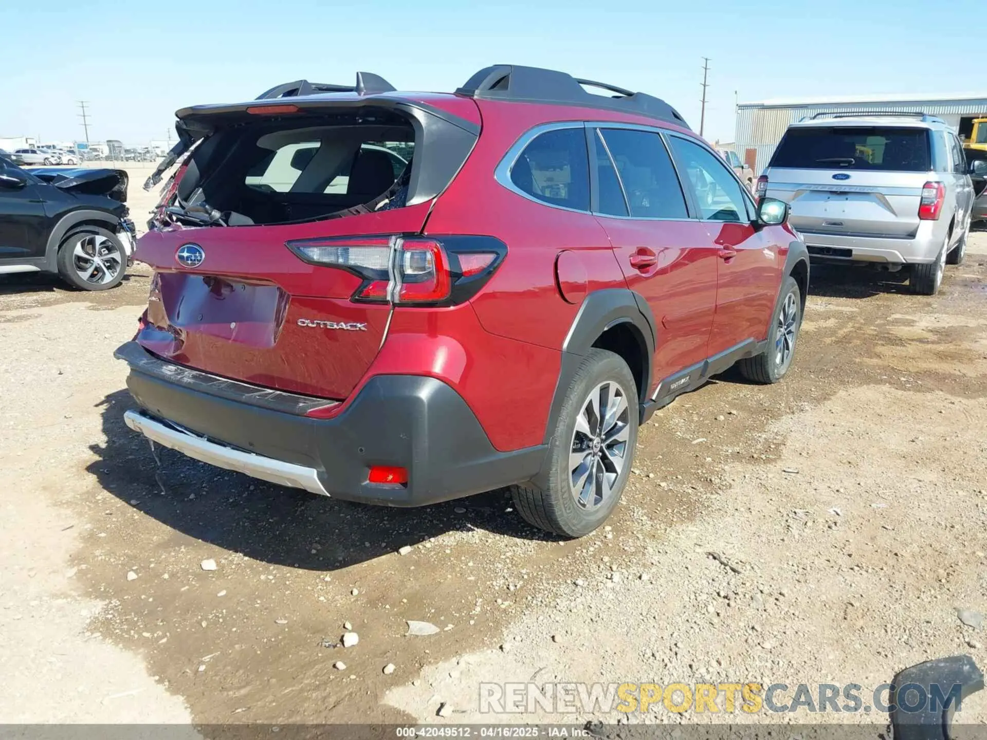 4 fotografías del automóvil dañado 4S4BTANC9P3118965 SUBARU OUTBACK 2023