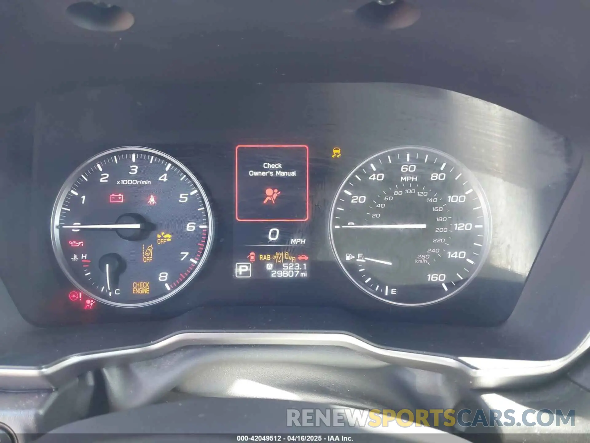 7 fotografías del automóvil dañado 4S4BTANC9P3118965 SUBARU OUTBACK 2023