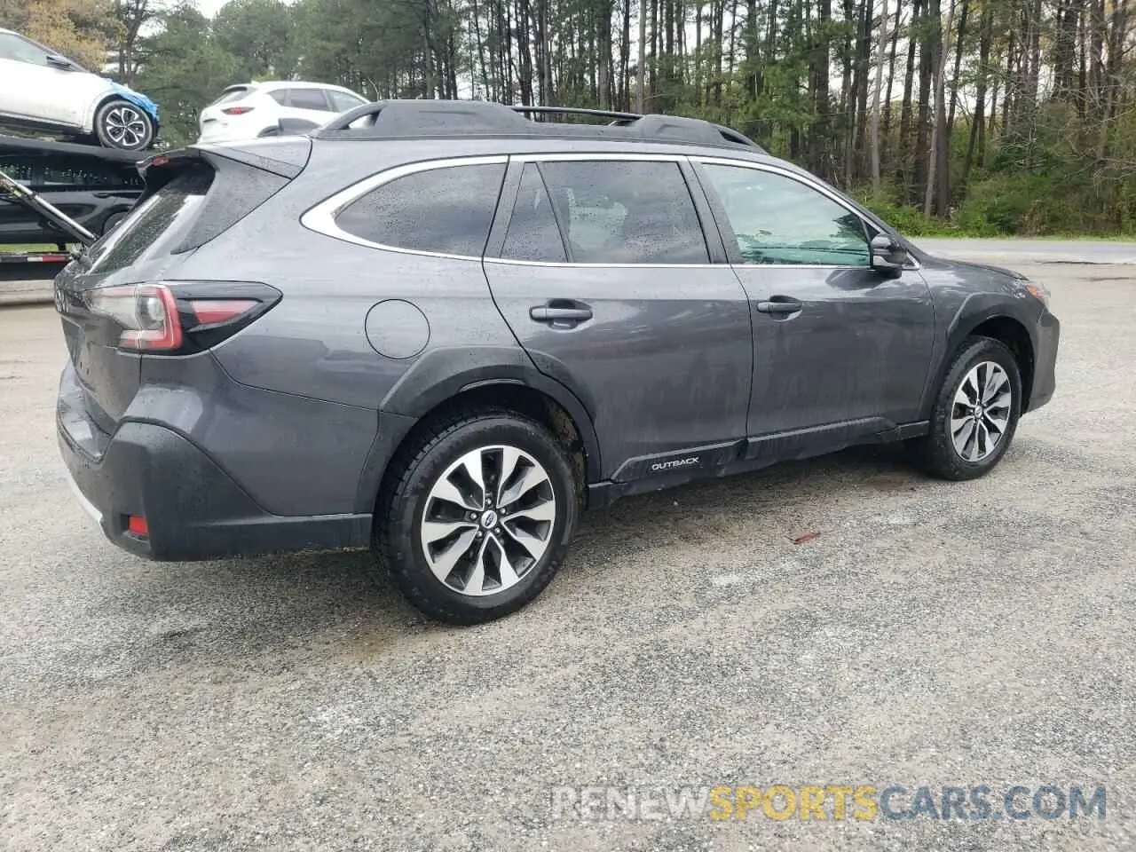 3 fotografías del automóvil dañado 4S4BTANC9P3150623 SUBARU OUTBACK 2023