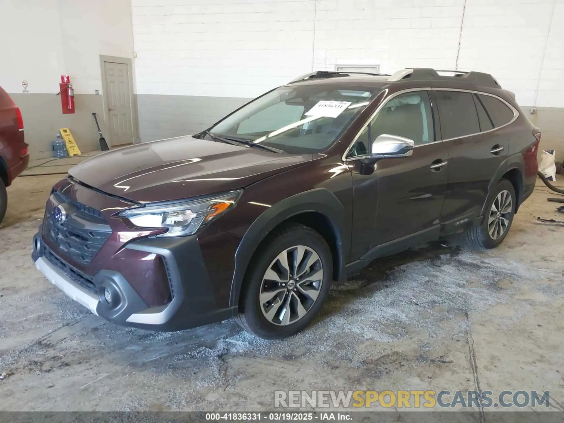2 fotografías del automóvil dañado 4S4BTAPC0P3186892 SUBARU OUTBACK 2023
