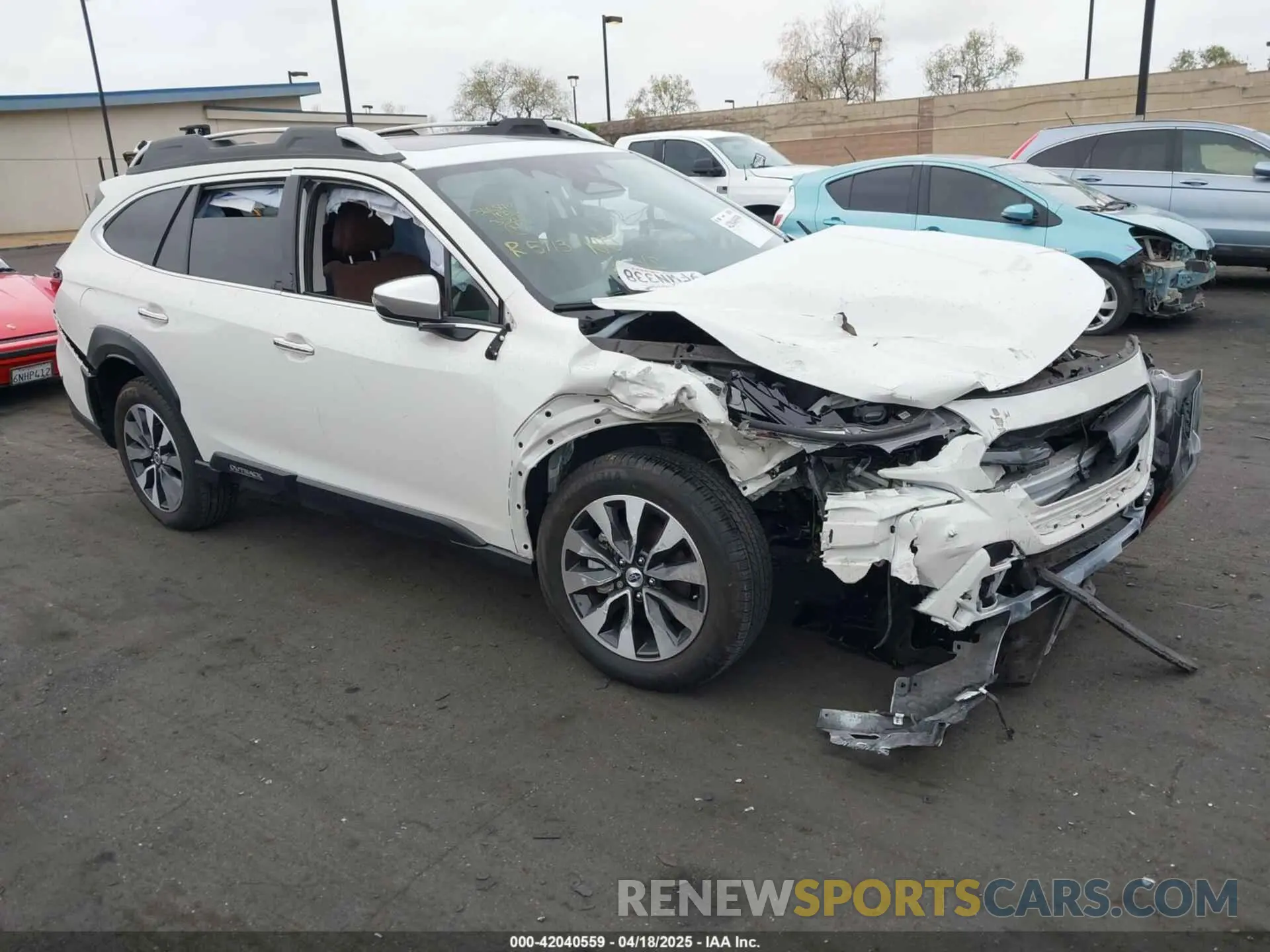 1 fotografías del automóvil dañado 4S4BTAPC1P3169017 SUBARU OUTBACK 2023