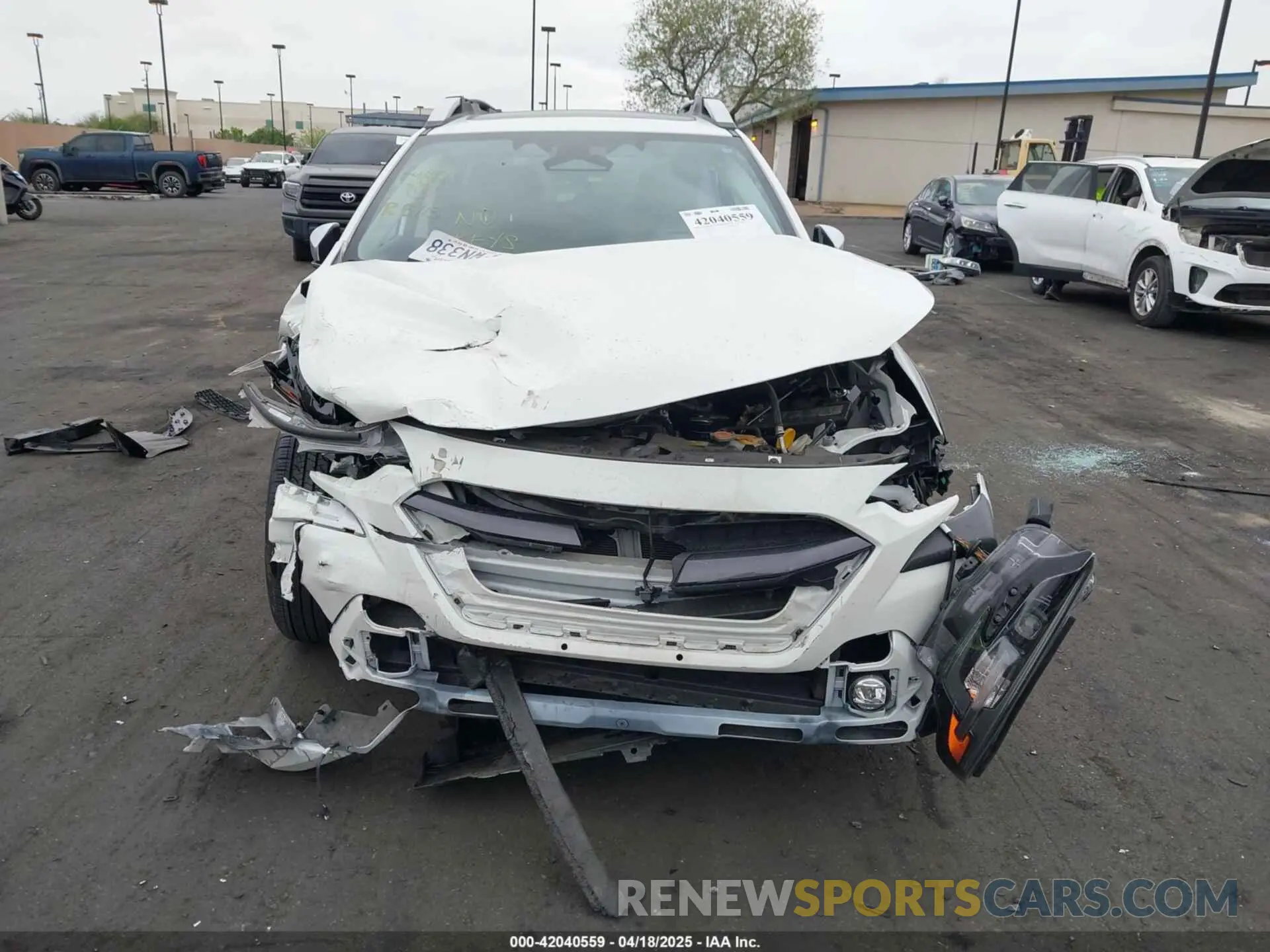 13 fotografías del automóvil dañado 4S4BTAPC1P3169017 SUBARU OUTBACK 2023