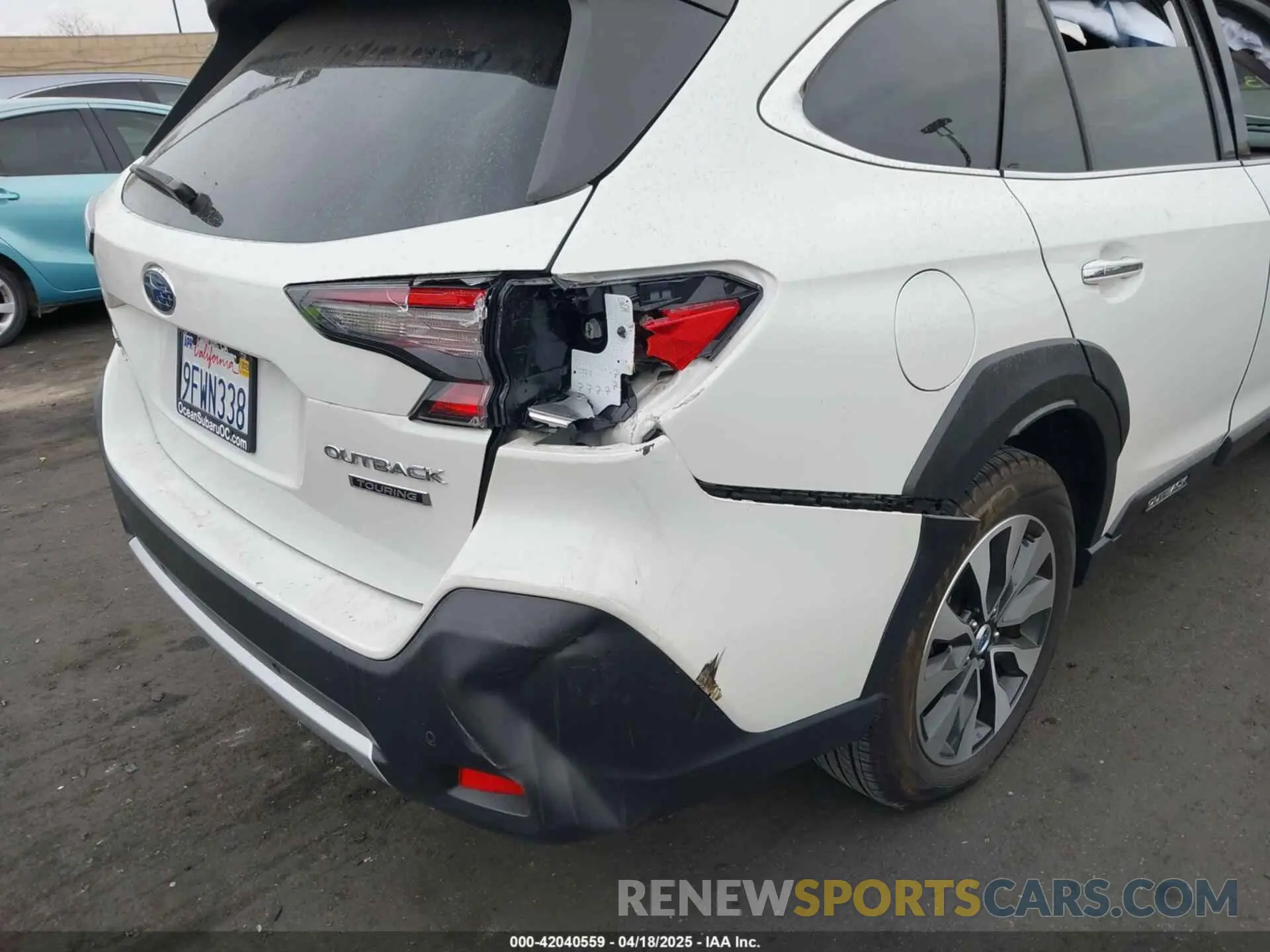18 fotografías del automóvil dañado 4S4BTAPC1P3169017 SUBARU OUTBACK 2023