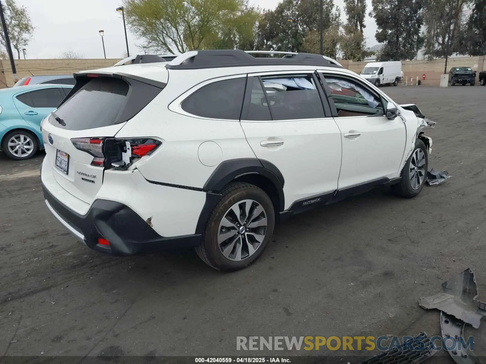 4 fotografías del automóvil dañado 4S4BTAPC1P3169017 SUBARU OUTBACK 2023