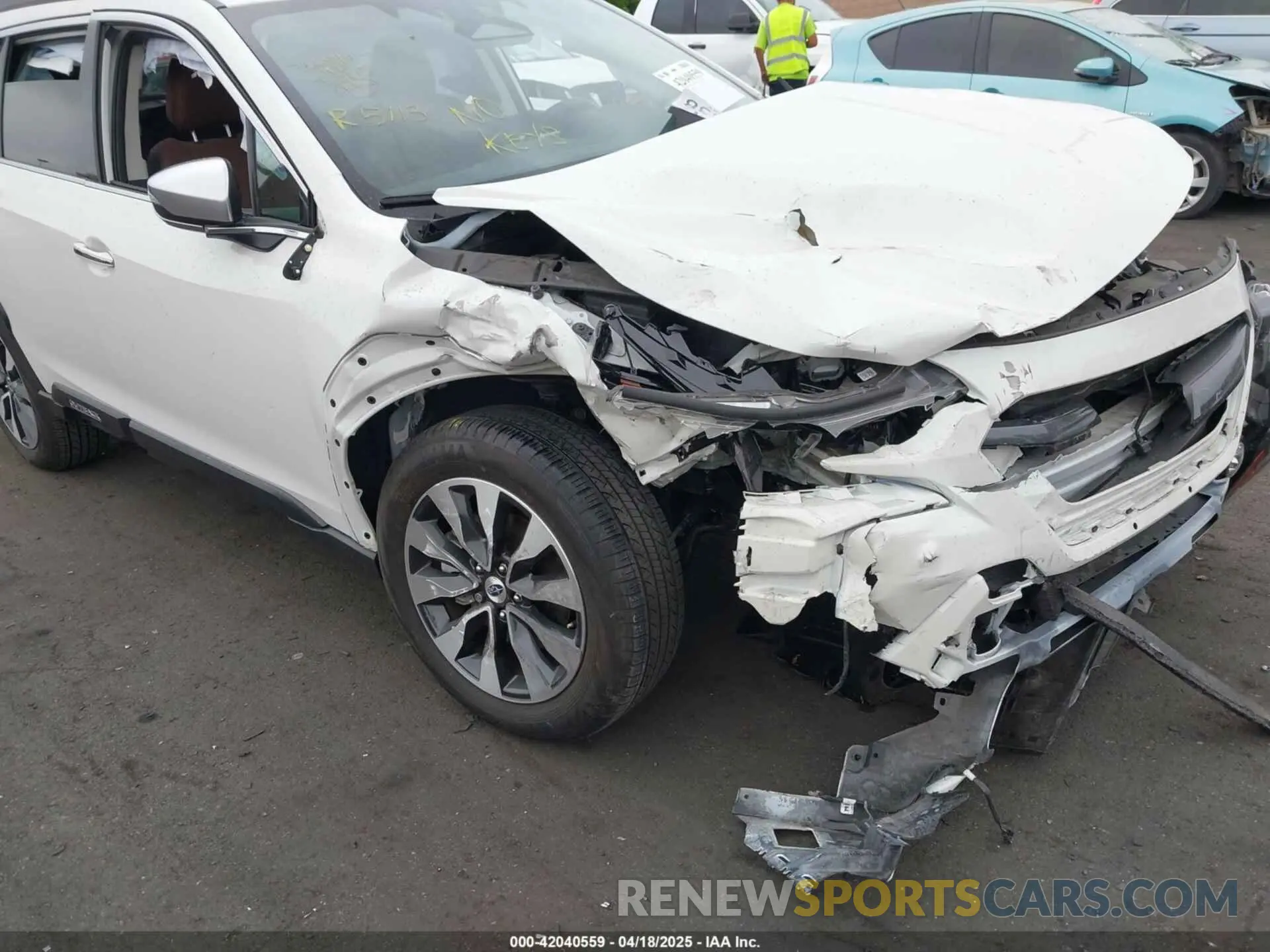6 fotografías del automóvil dañado 4S4BTAPC1P3169017 SUBARU OUTBACK 2023