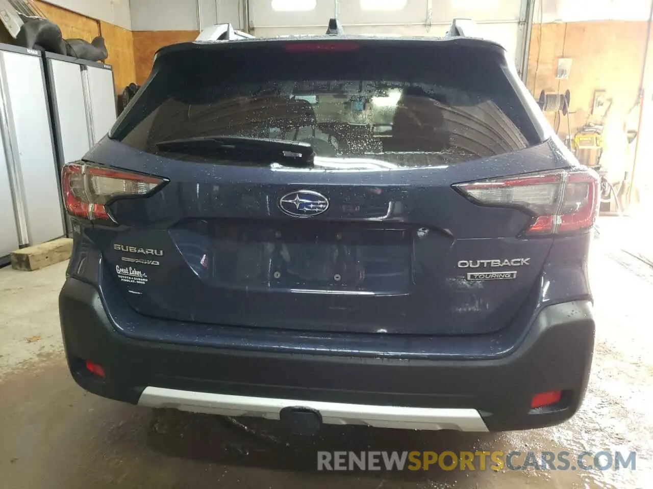 6 fotografías del automóvil dañado 4S4BTAPC7P3174643 SUBARU OUTBACK 2023