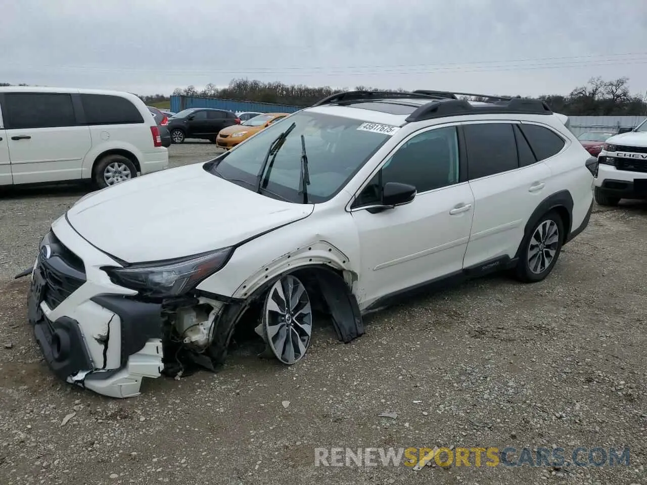 1 fotografías del automóvil dañado 4S4BTGND4P3161735 SUBARU OUTBACK 2023