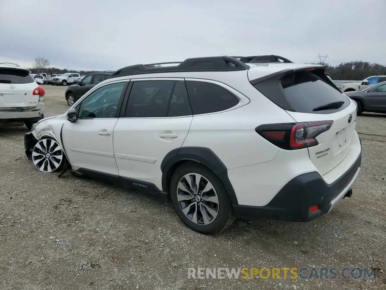 2 fotografías del automóvil dañado 4S4BTGND4P3161735 SUBARU OUTBACK 2023