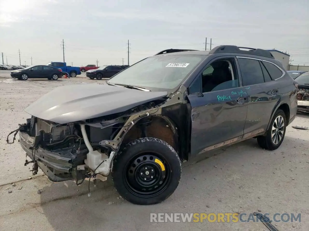 1 fotografías del automóvil dañado 4S4BTGND6P3121396 SUBARU OUTBACK 2023