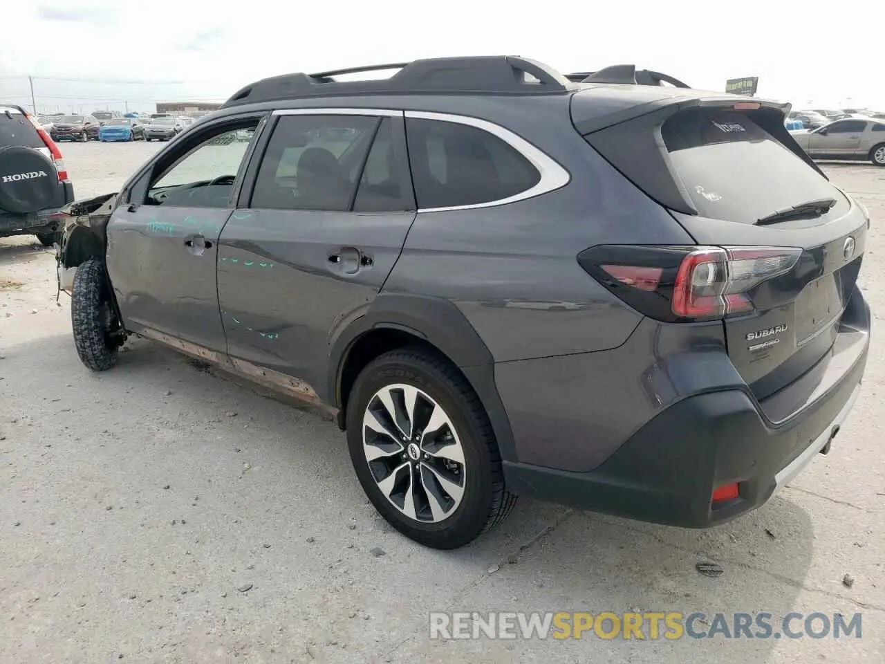 2 fotografías del automóvil dañado 4S4BTGND6P3121396 SUBARU OUTBACK 2023