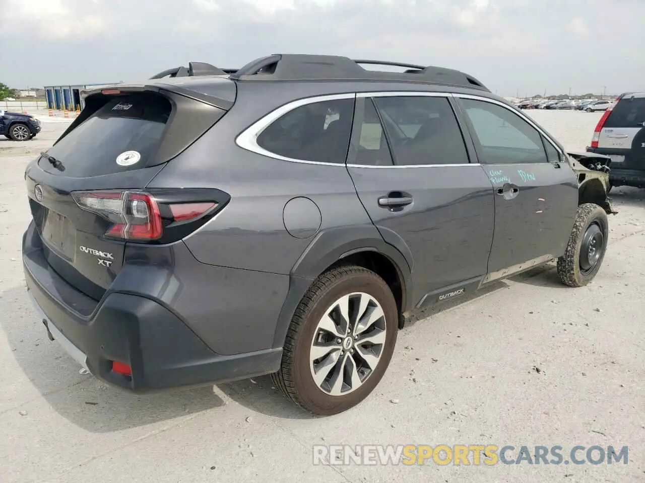 3 fotografías del automóvil dañado 4S4BTGND6P3121396 SUBARU OUTBACK 2023