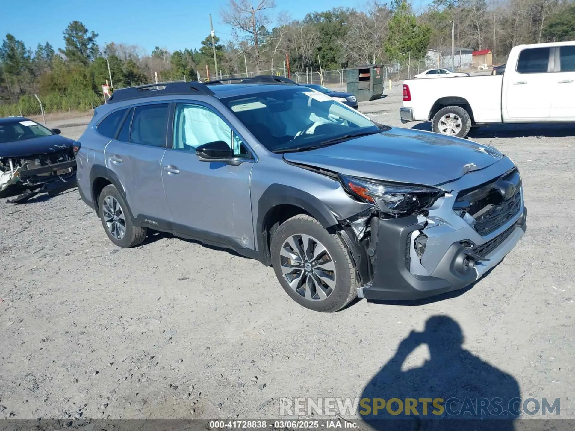 1 fotografías del automóvil dañado 4S4BTGND8P3223816 SUBARU OUTBACK 2023