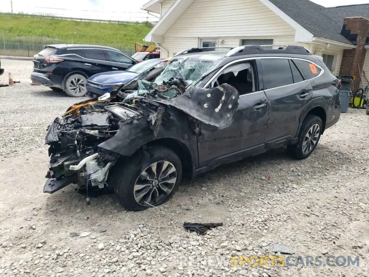 1 fotografías del automóvil dañado 4S4BTGPD3P3207746 SUBARU OUTBACK 2023