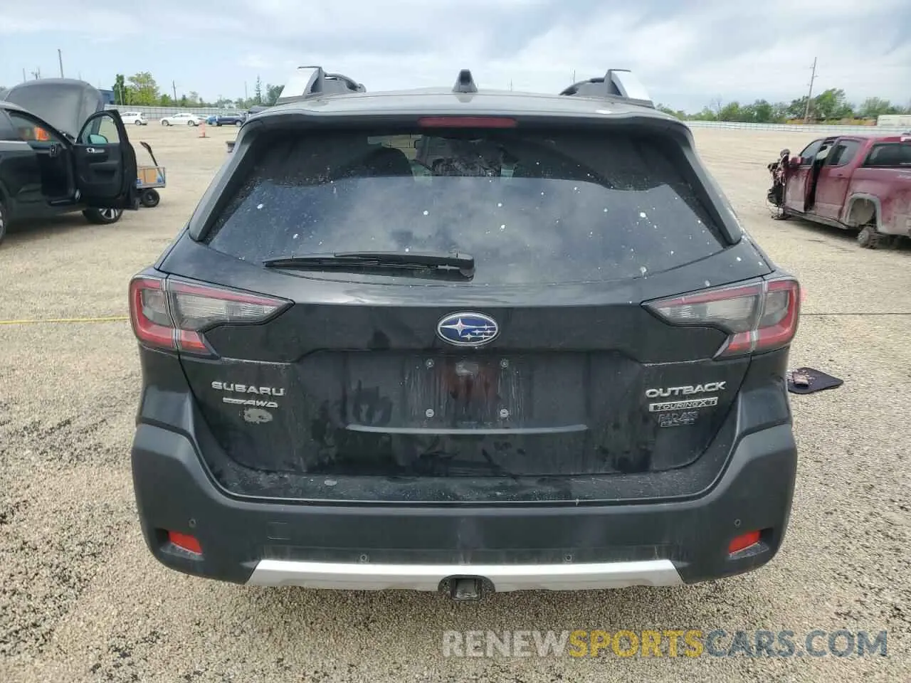 6 fotografías del automóvil dañado 4S4BTGPD8P3190670 SUBARU OUTBACK 2023