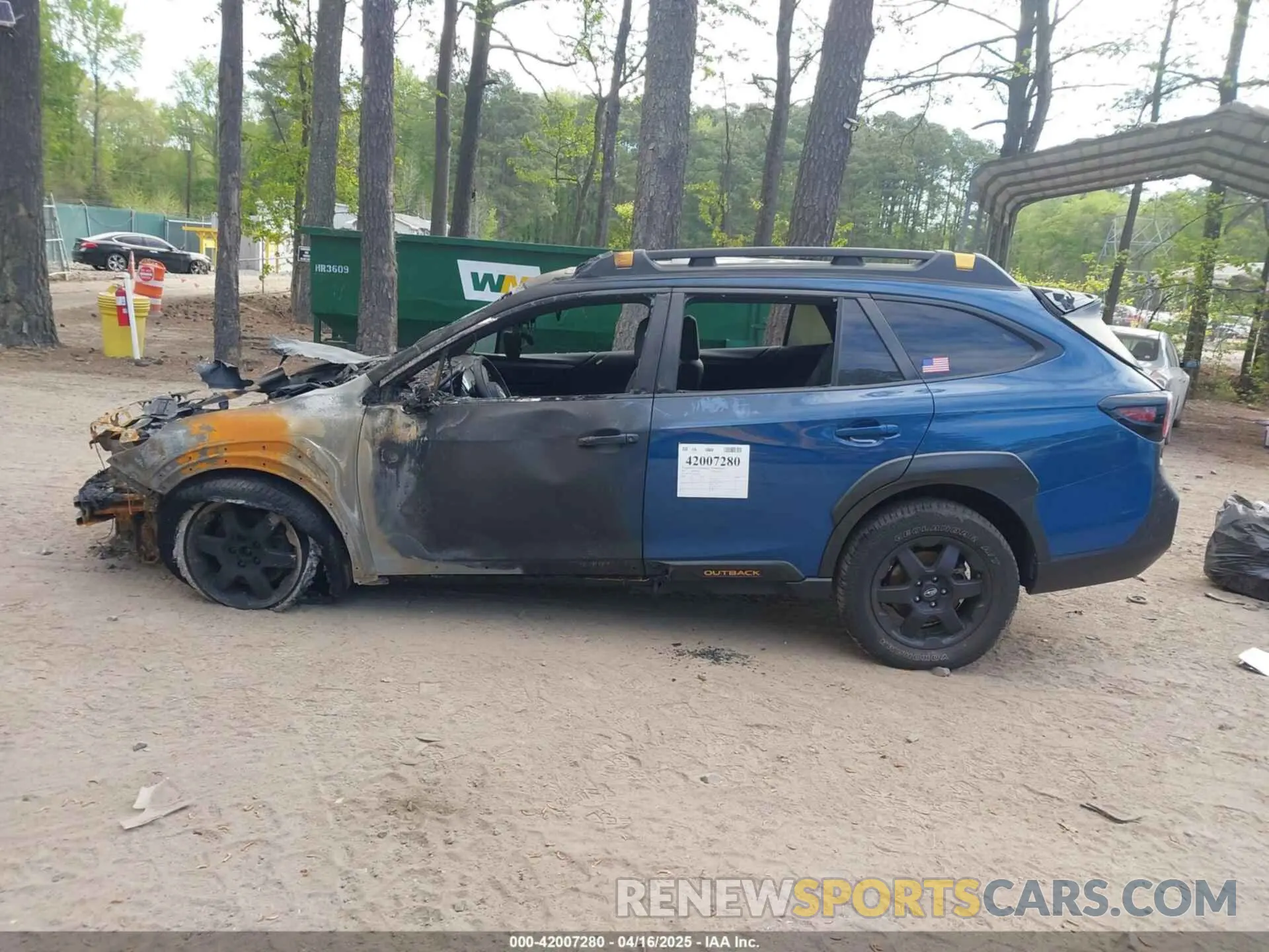 13 fotografías del automóvil dañado 4S4BTGUD0P3100741 SUBARU OUTBACK 2023