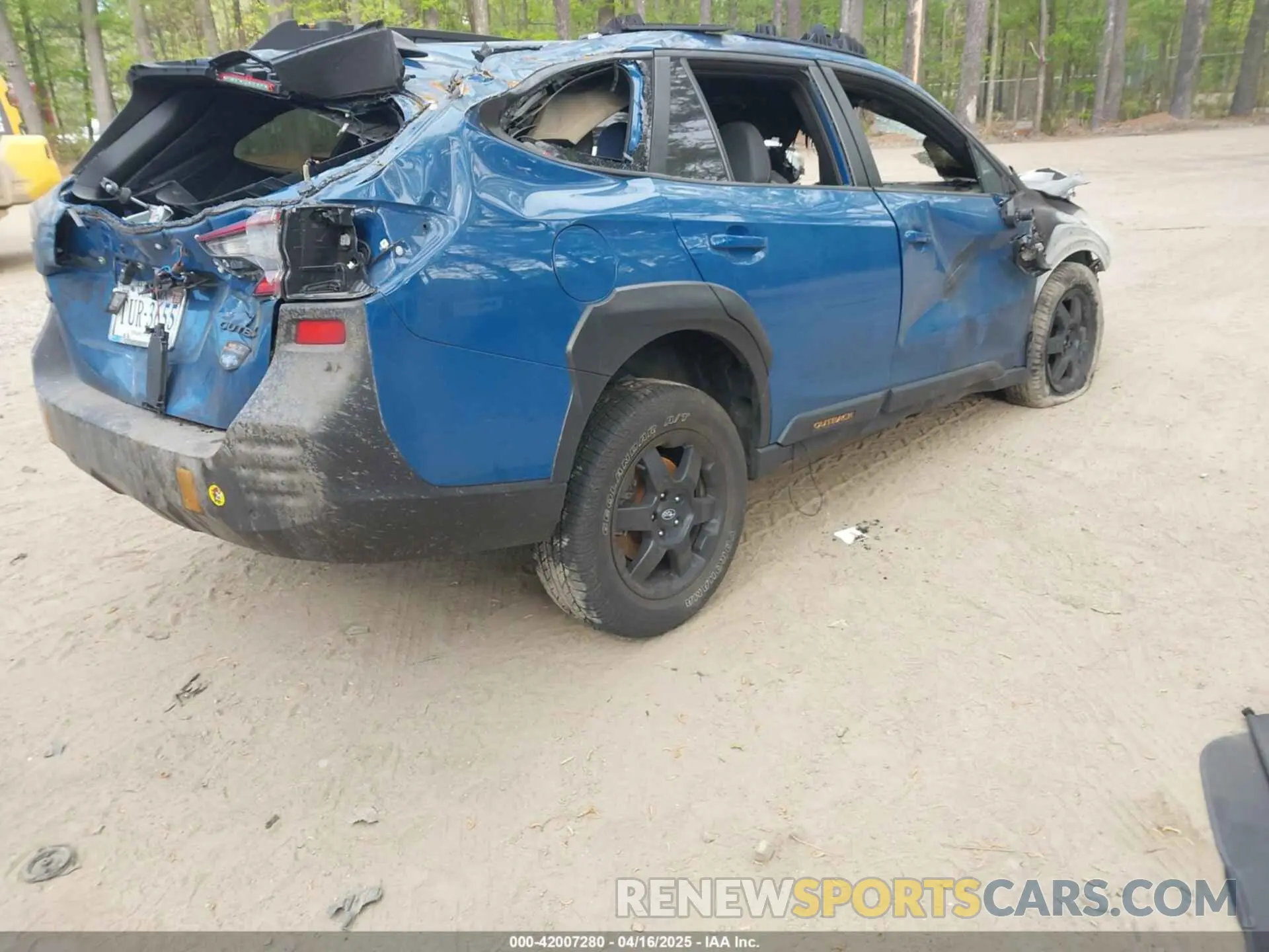 4 fotografías del automóvil dañado 4S4BTGUD0P3100741 SUBARU OUTBACK 2023
