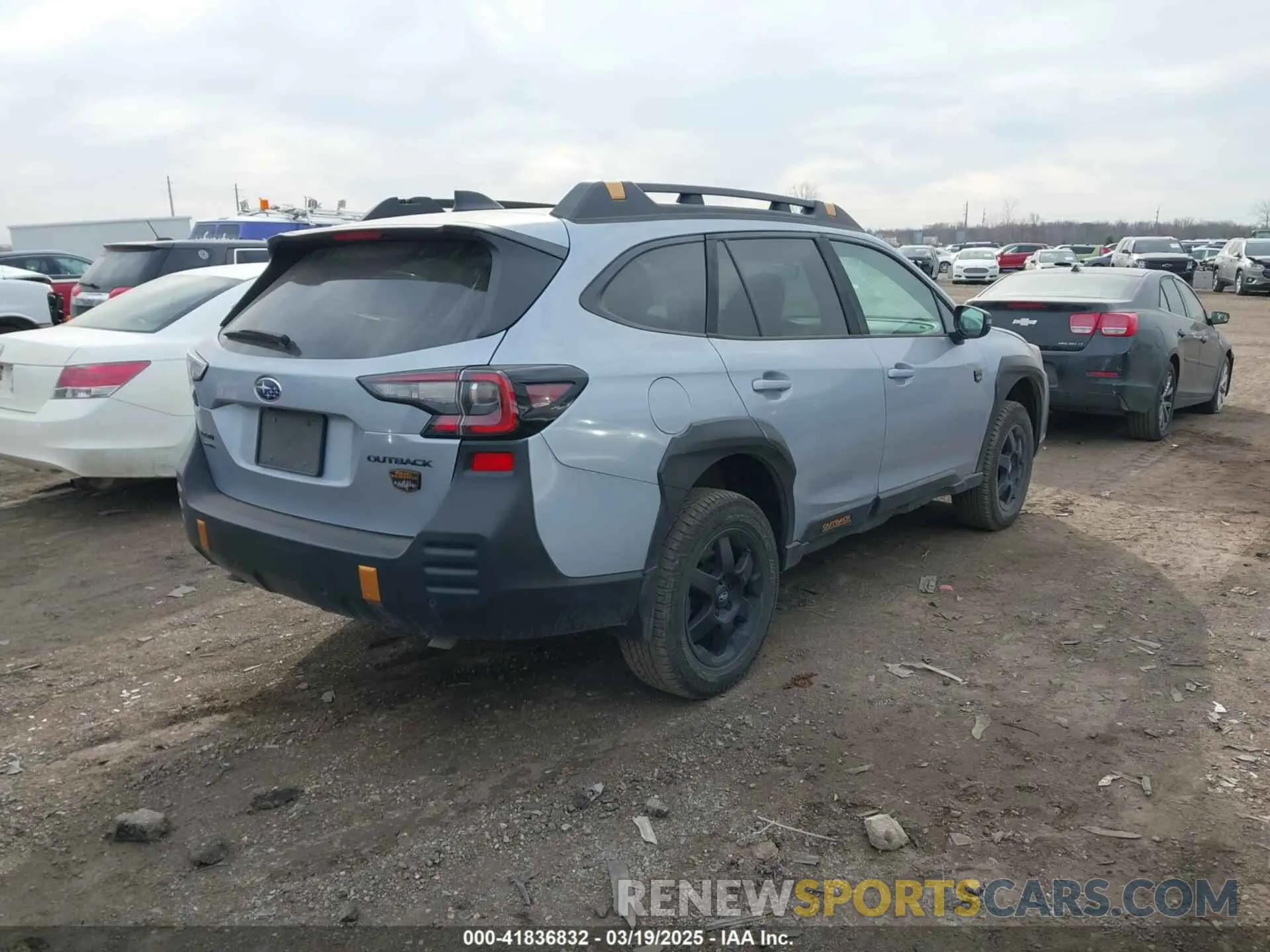 4 fotografías del automóvil dañado 4S4BTGUD5P3151149 SUBARU OUTBACK 2023