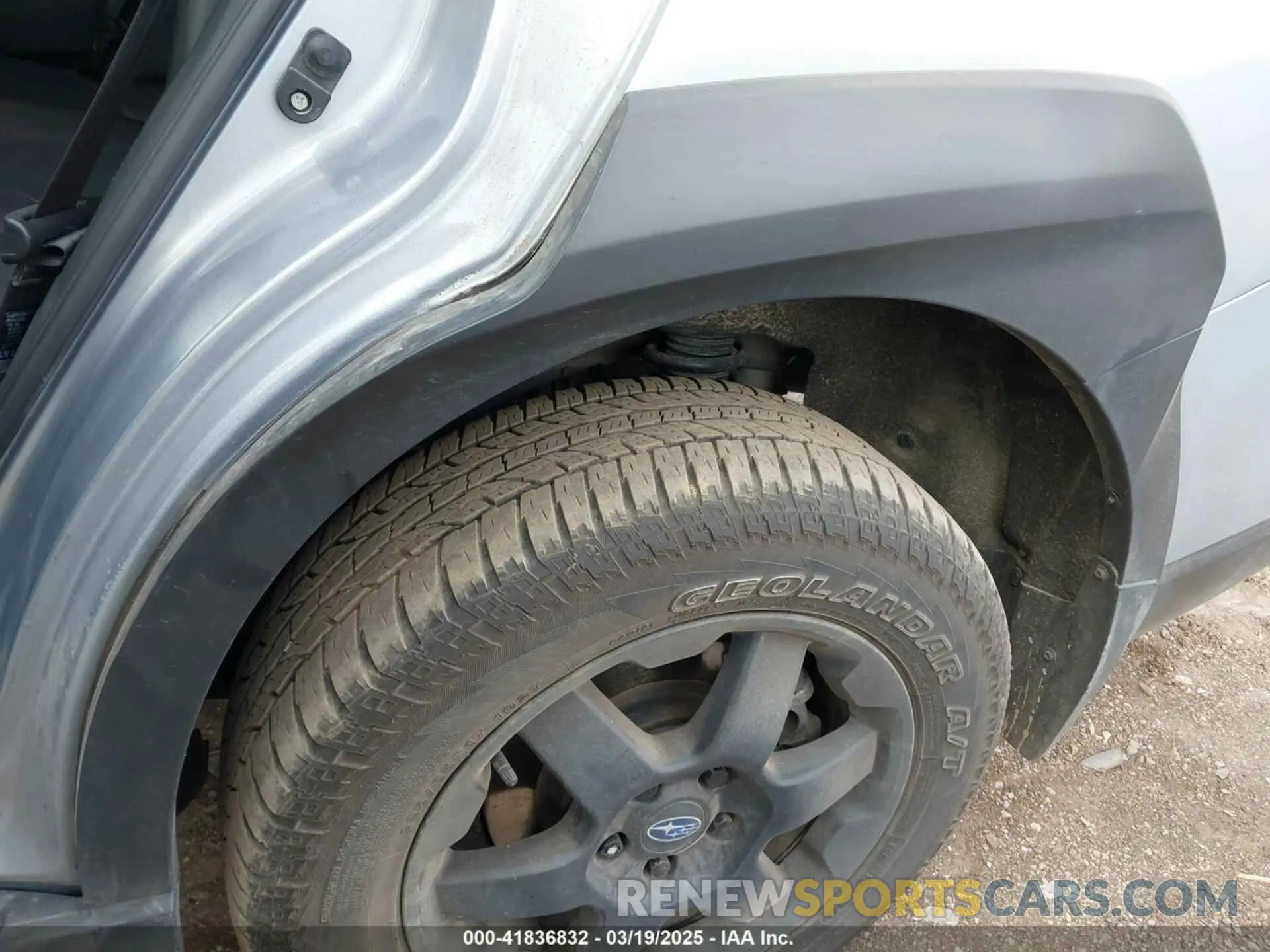 6 fotografías del automóvil dañado 4S4BTGUD5P3151149 SUBARU OUTBACK 2023