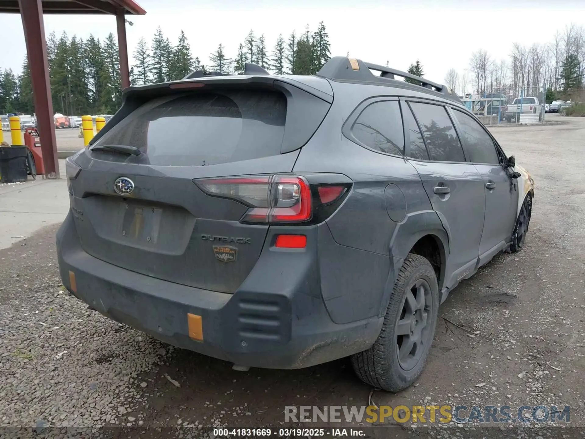 4 fotografías del automóvil dañado 4S4BTGUD6P3211293 SUBARU OUTBACK 2023