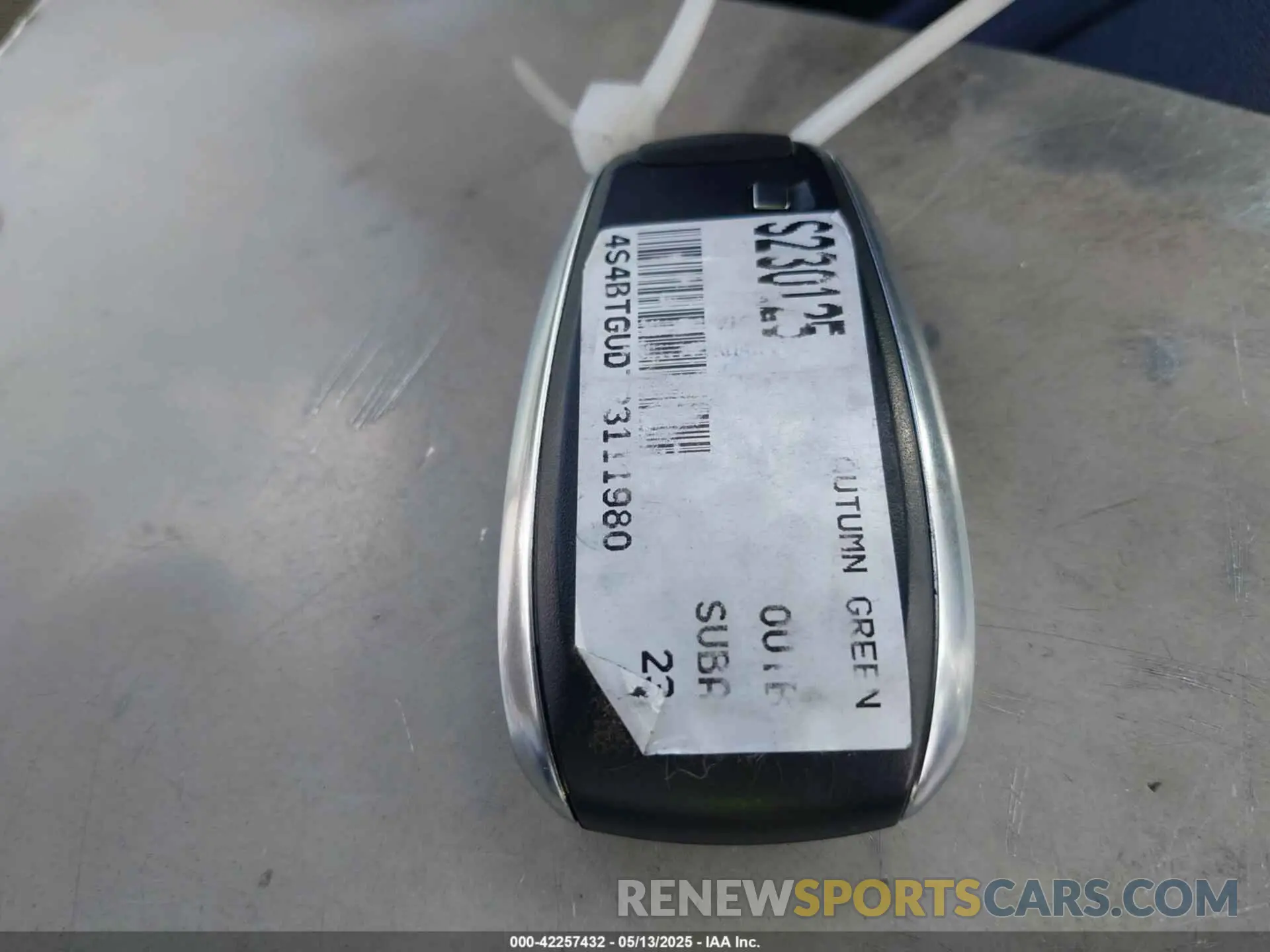 11 fotografías del automóvil dañado 4S4BTGUD7P3111980 SUBARU OUTBACK 2023