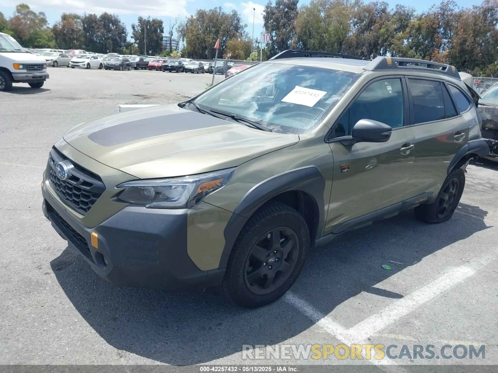 2 fotografías del automóvil dañado 4S4BTGUD7P3111980 SUBARU OUTBACK 2023