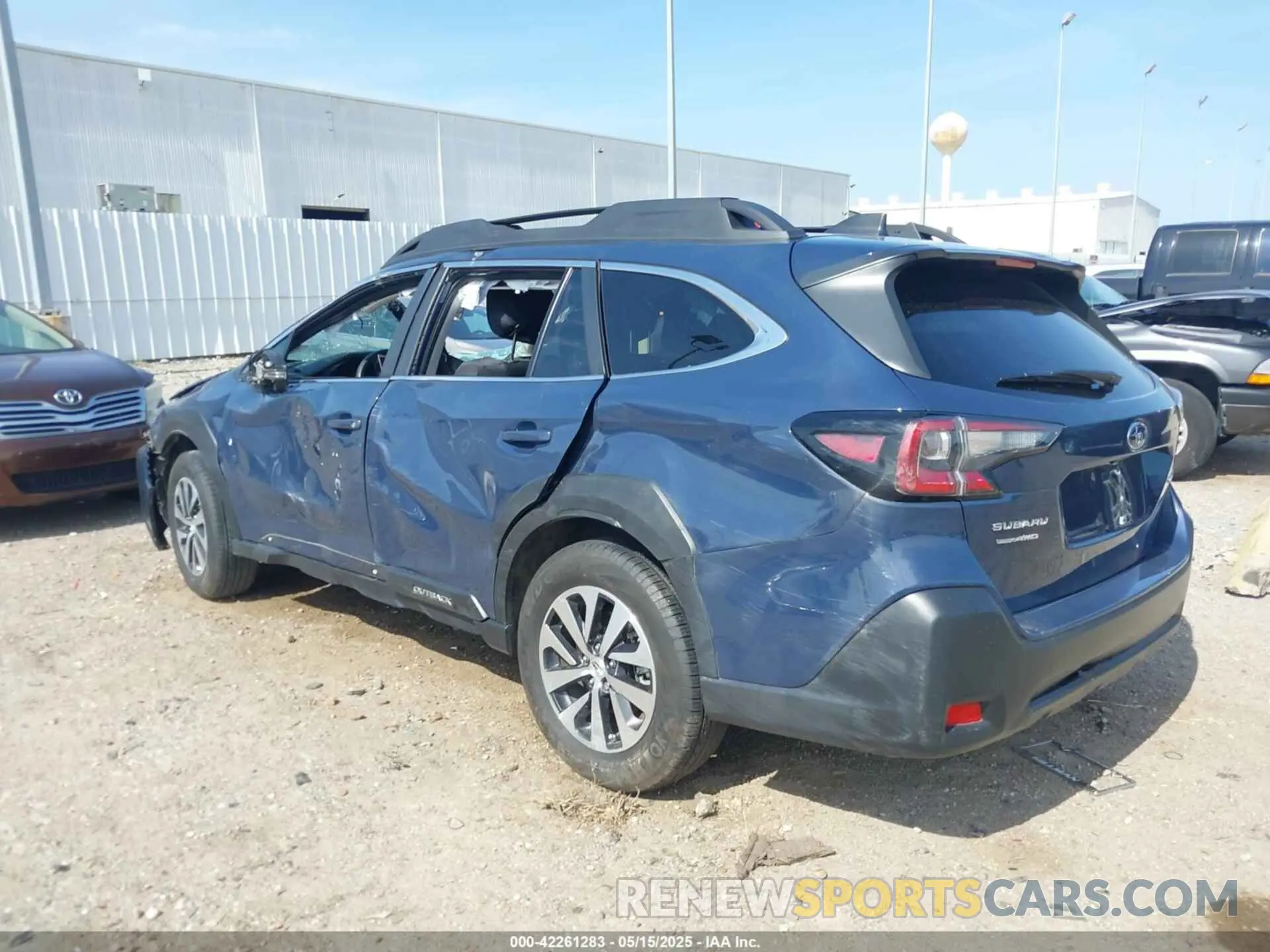 3 fotografías del automóvil dañado 4S4BTACC4R3195054 SUBARU OUTBACK 2024