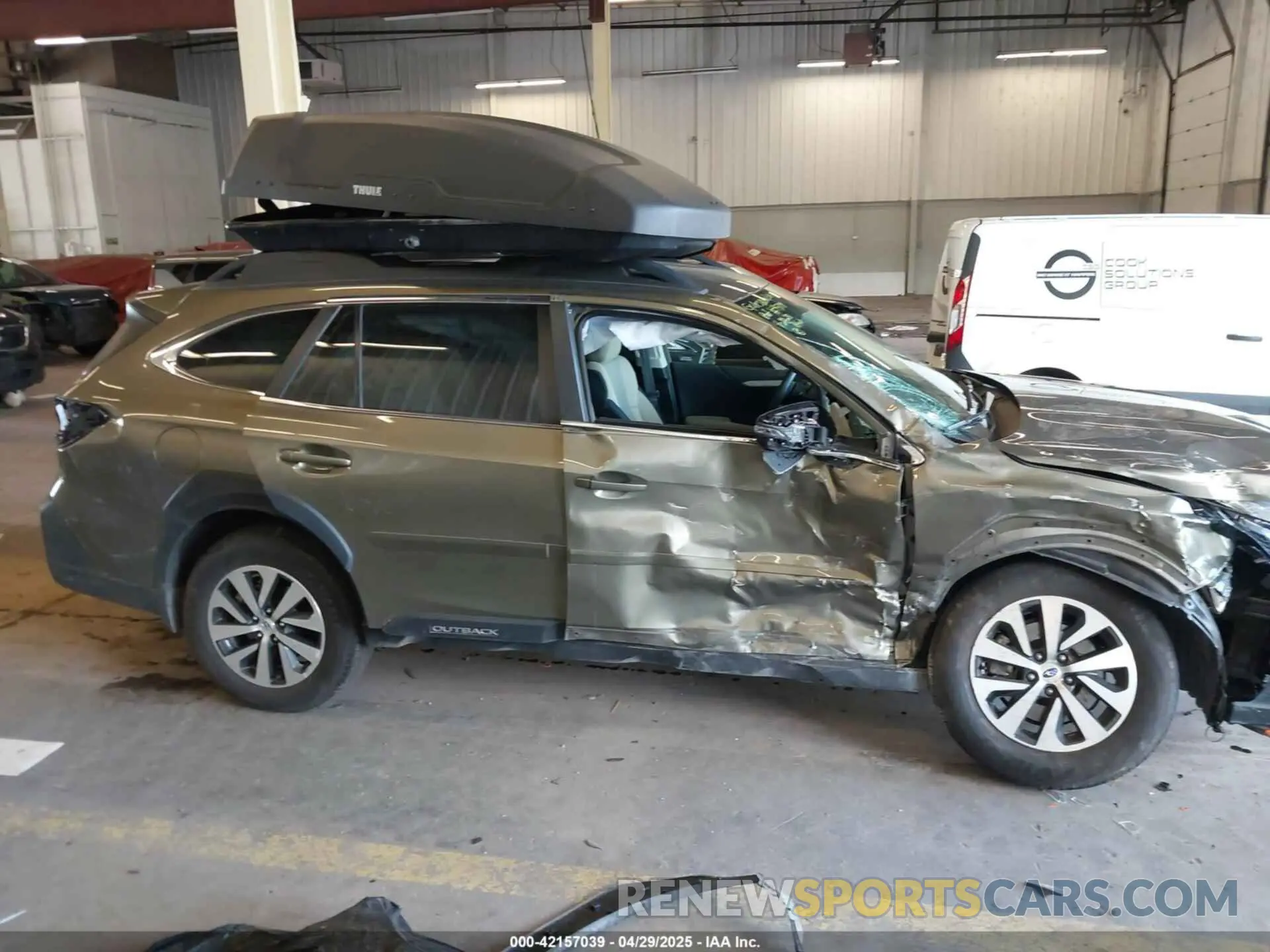 14 fotografías del automóvil dañado 4S4BTACC7R3261547 SUBARU OUTBACK 2024