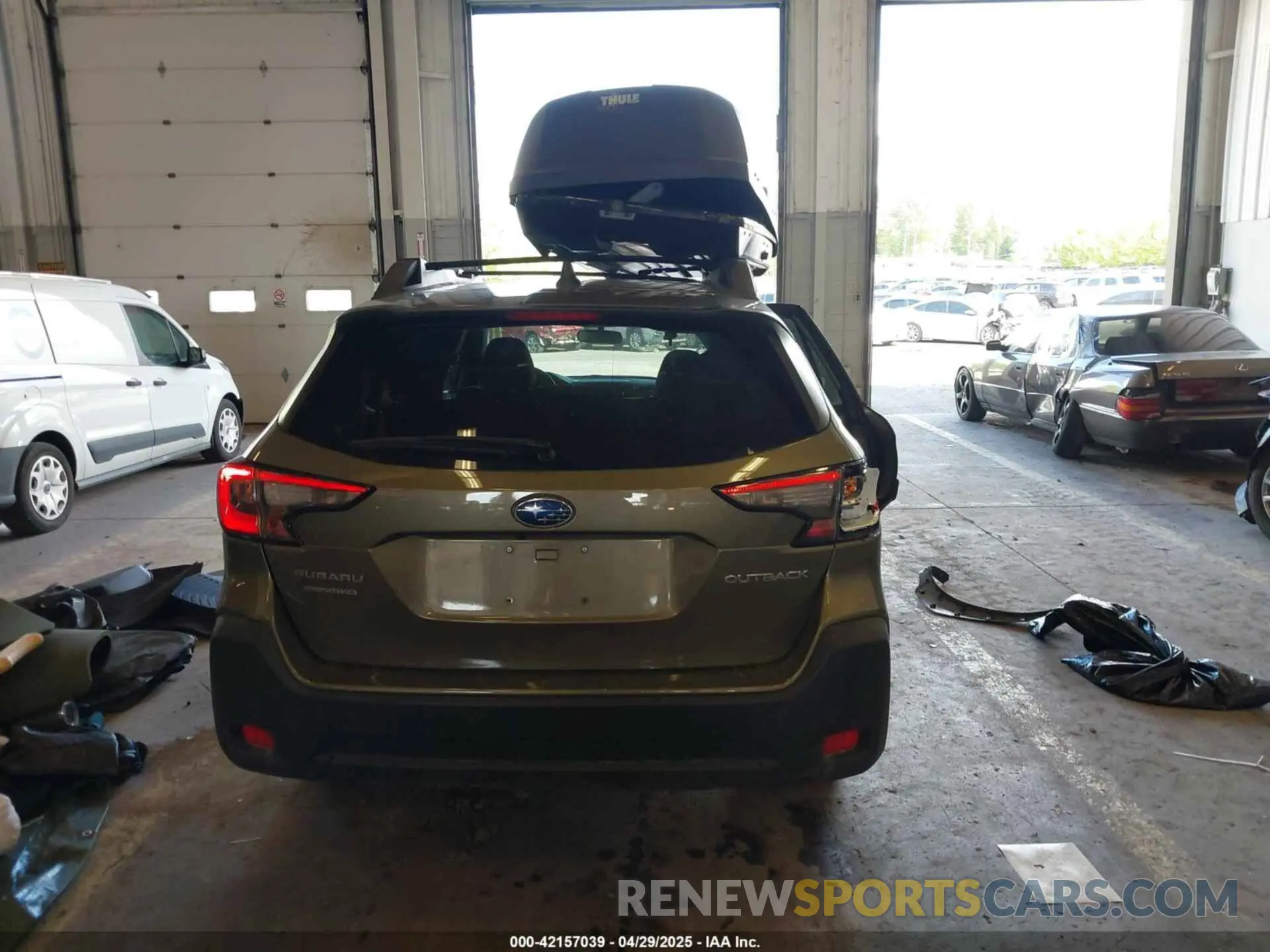 17 fotografías del automóvil dañado 4S4BTACC7R3261547 SUBARU OUTBACK 2024