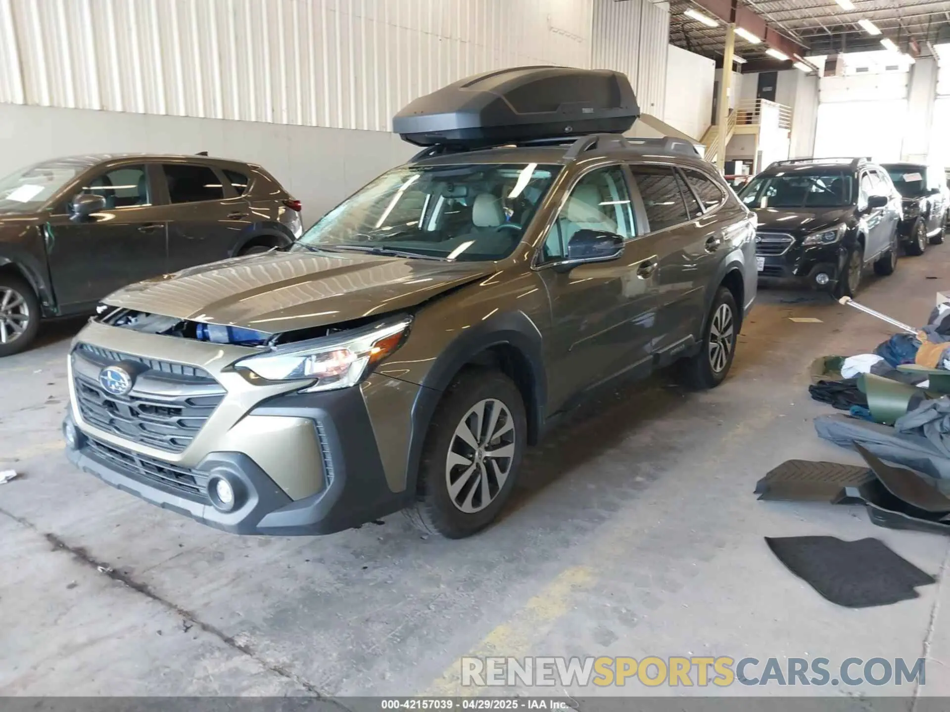 2 fotografías del automóvil dañado 4S4BTACC7R3261547 SUBARU OUTBACK 2024
