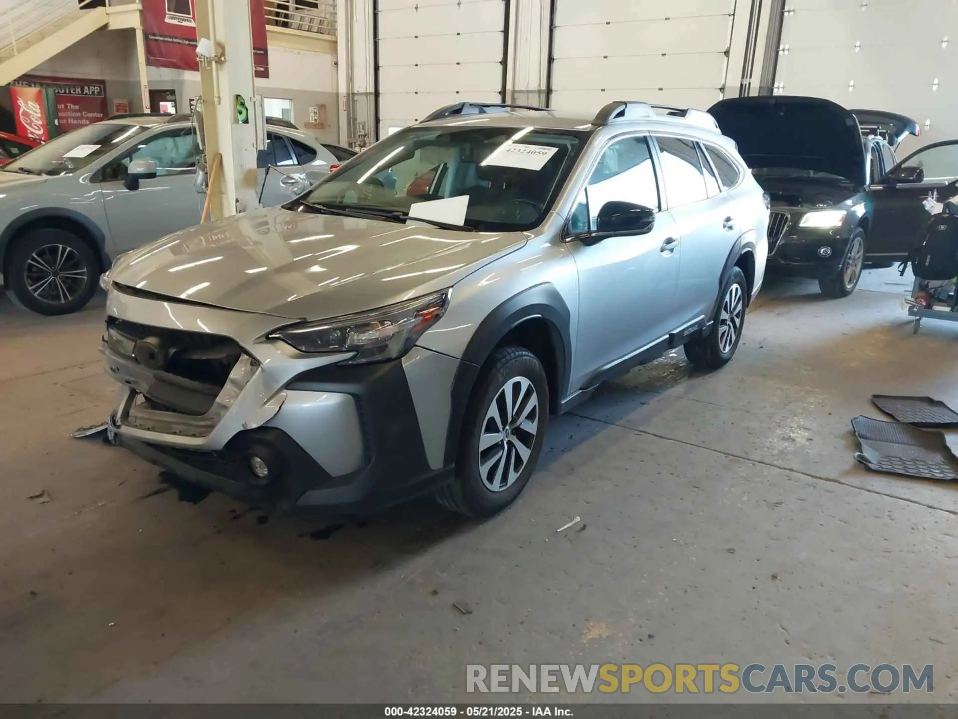 2 fotografías del automóvil dañado 4S4BTACC9R3154872 SUBARU OUTBACK 2024